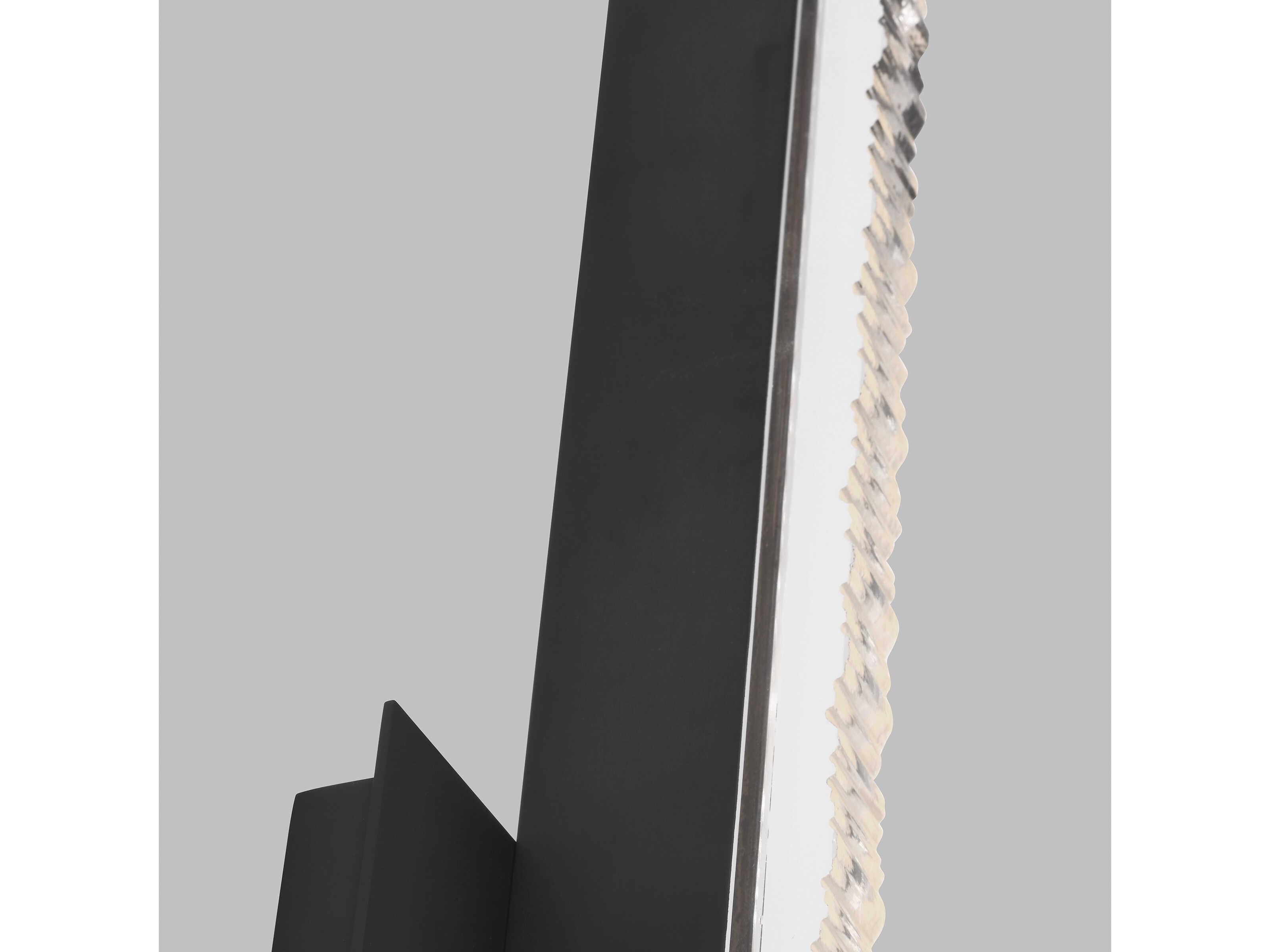 Visual Comfort Modern Serre 1-Light Nightshade Black Wall Sconce