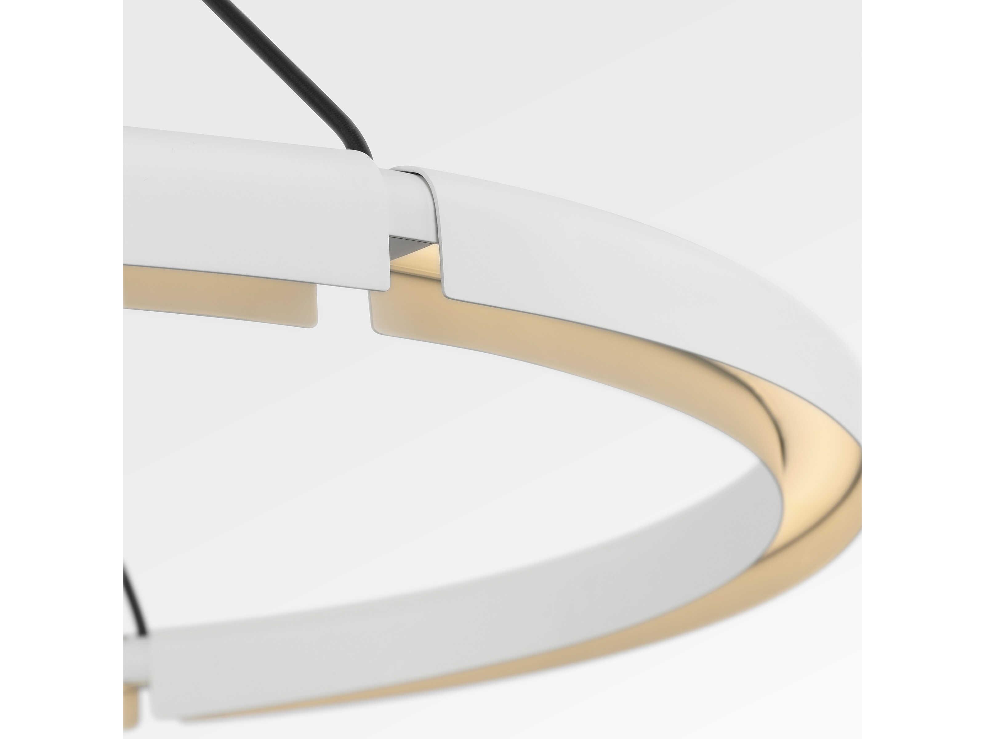 Visual Comfort Modern Cloak 1-Light Matte White Round Pendant