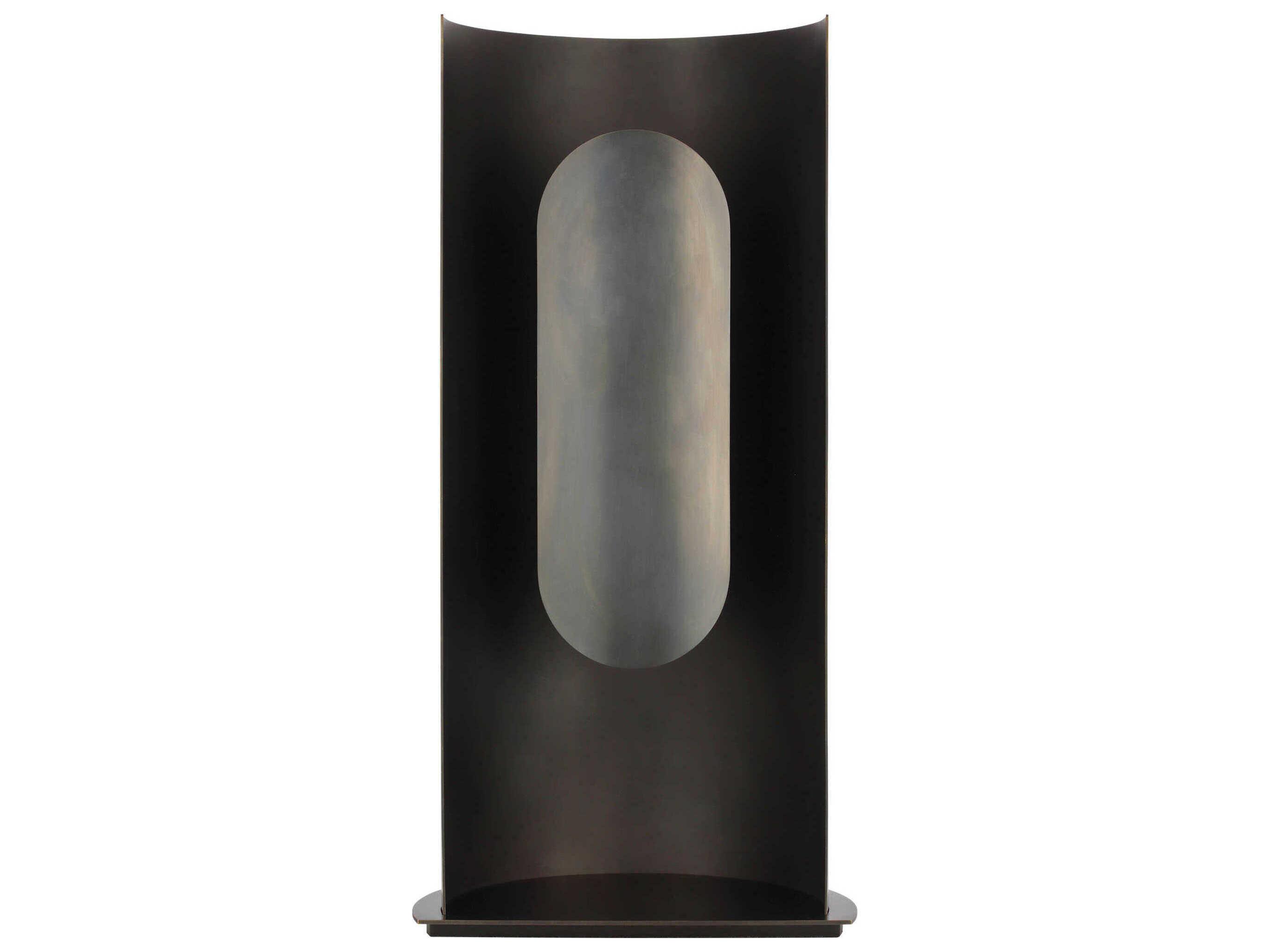 Visual Comfort Modern Shielded Bronze Table Lamp