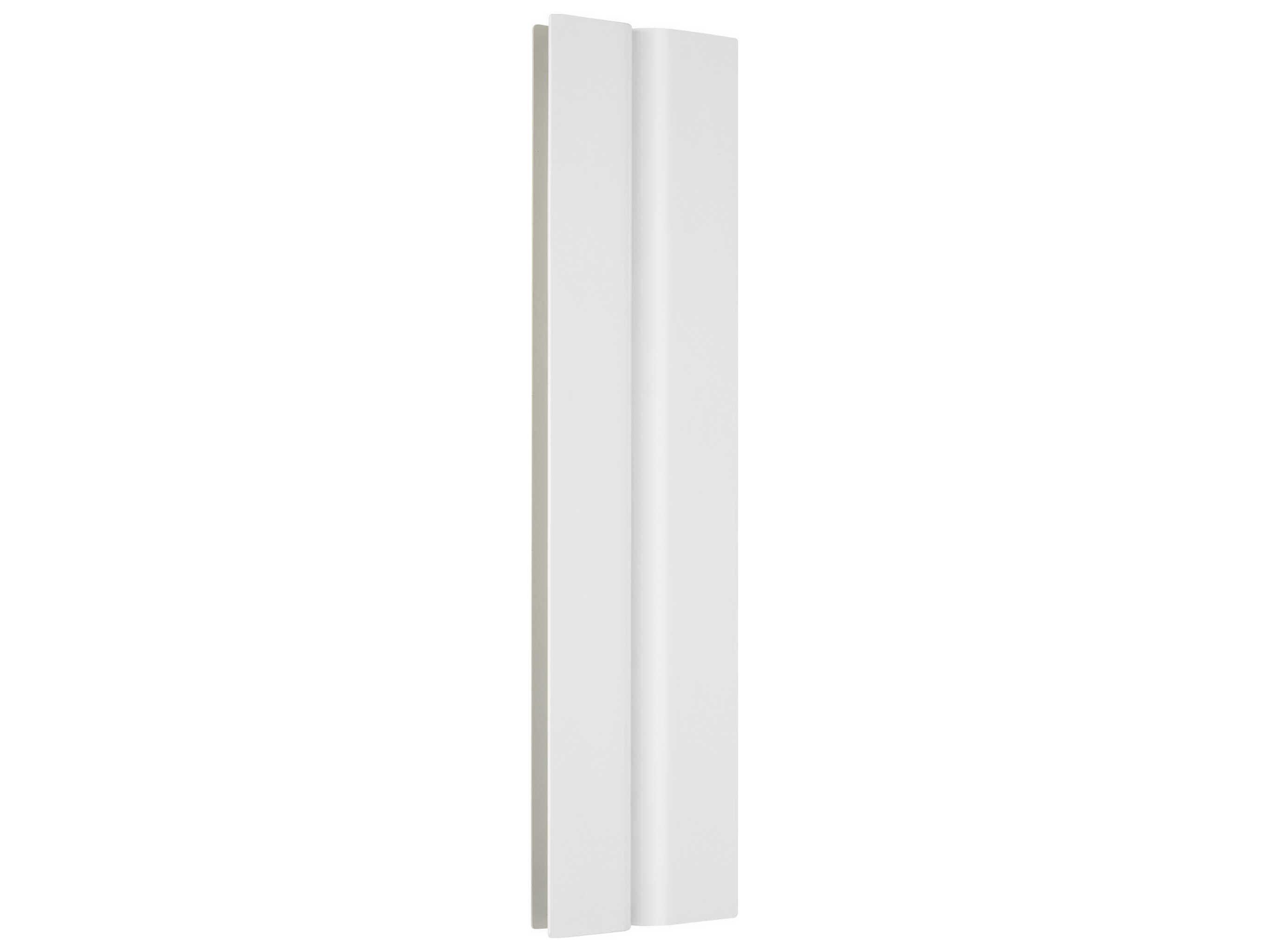 Visual Comfort Modern Cloak 1-Light Matte White Vanity Light