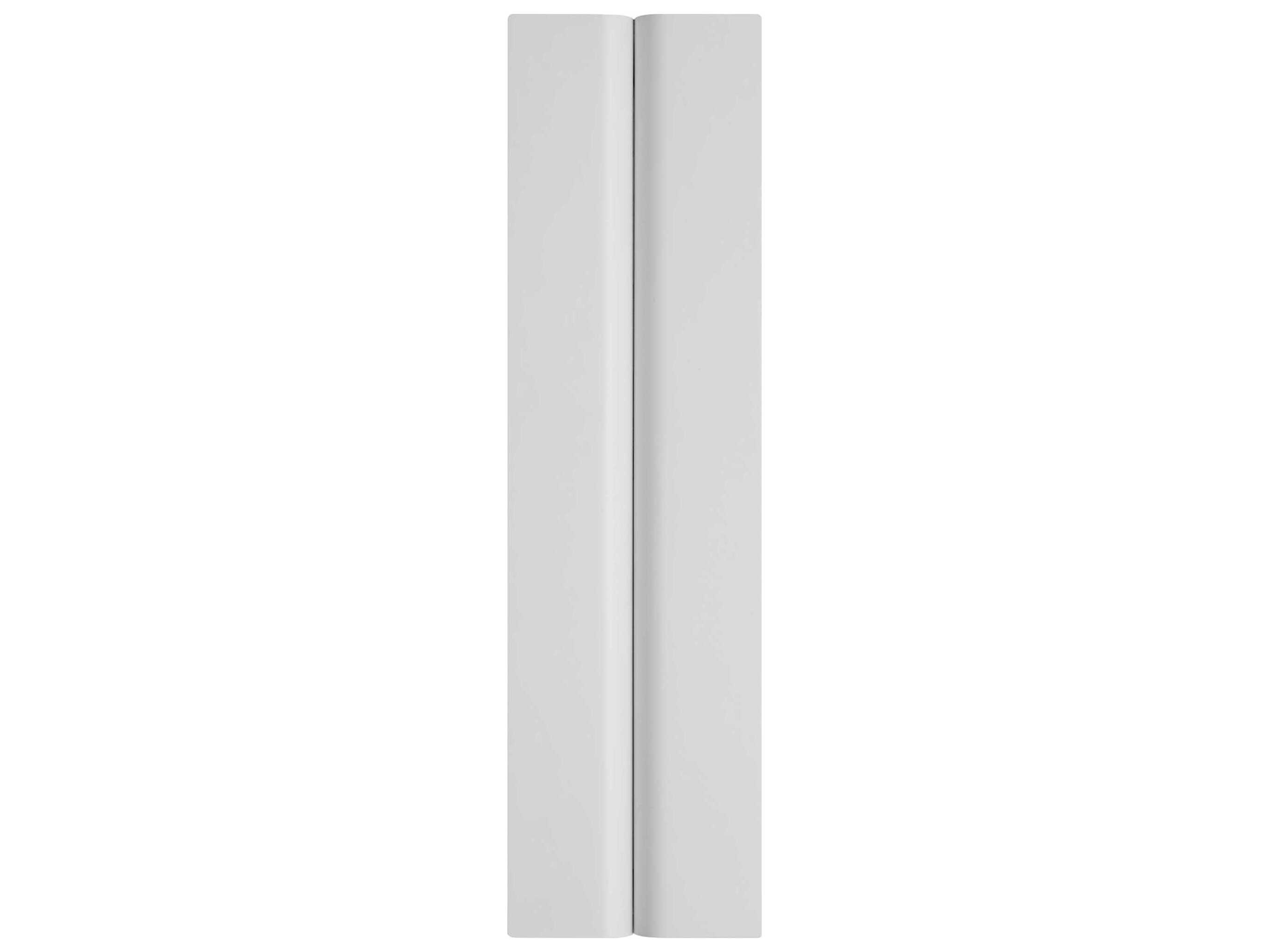 Visual Comfort Modern Cloak 1-Light Matte White Vanity Light