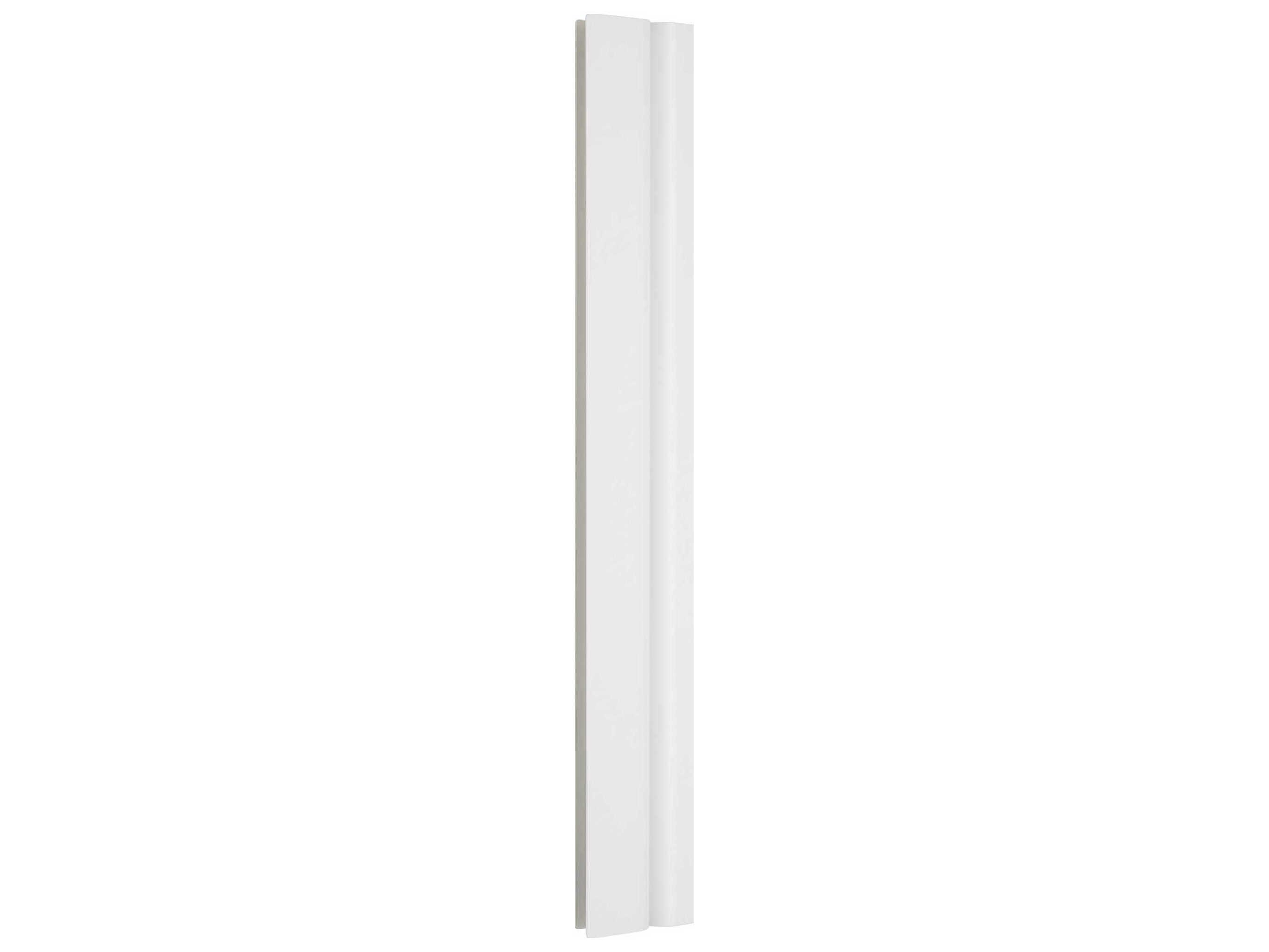 Visual Comfort Modern Cloak 1-Light Matte White Vanity Light
