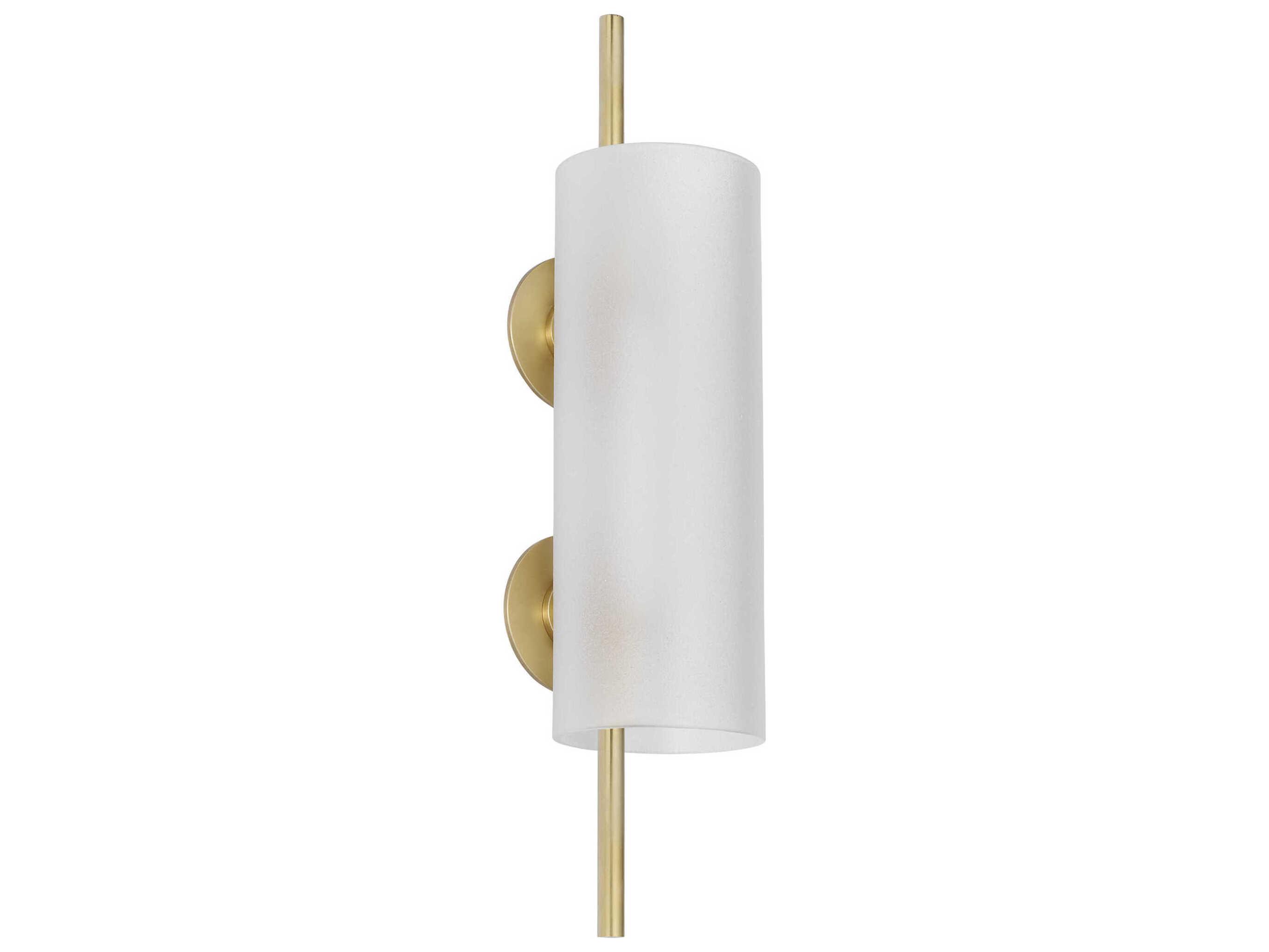 Visual Comfort Modern Trace 1-Light Brass Wall Sconce