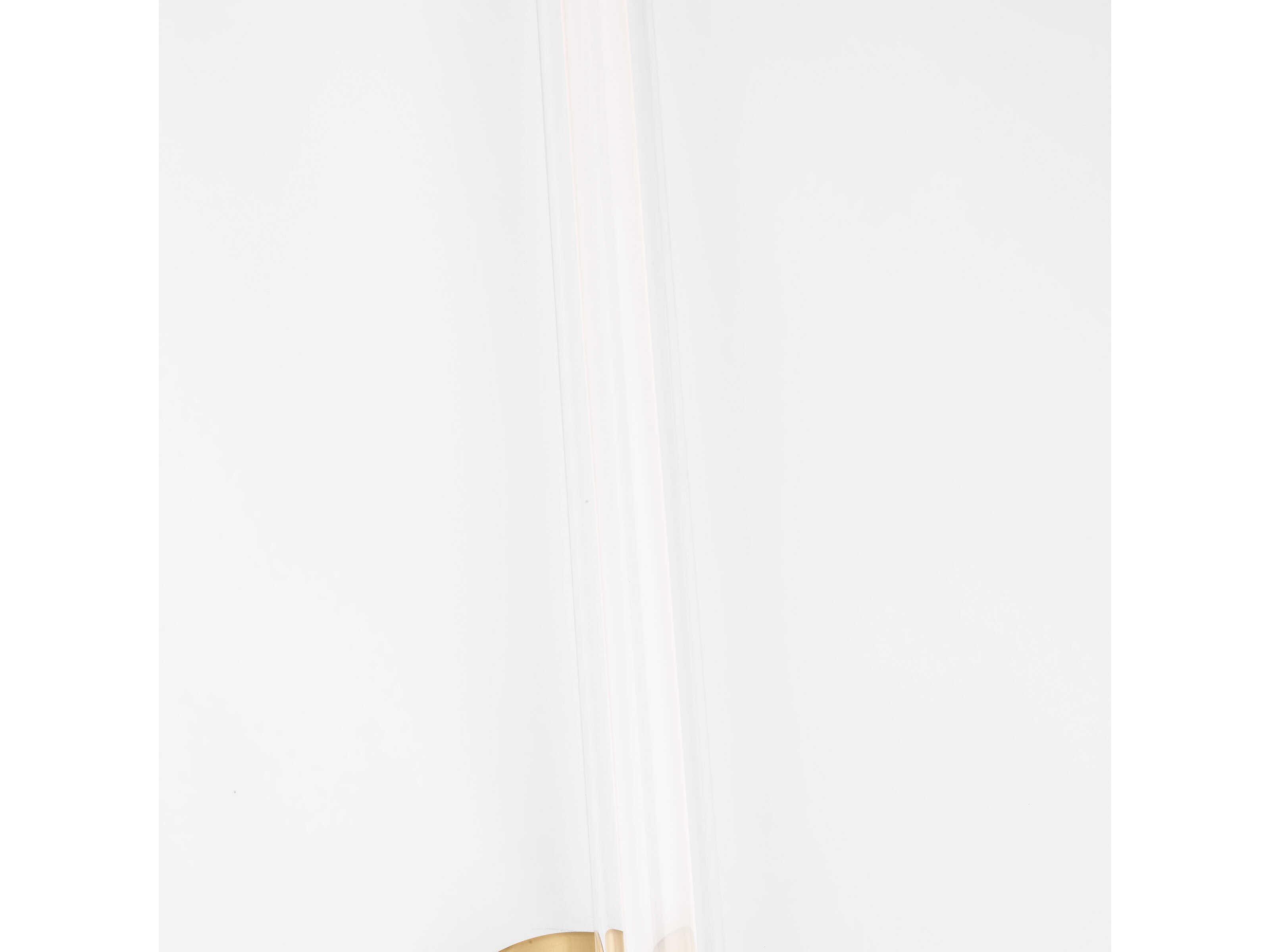 Visual Comfort Modern Poza 2-Light Brass Vanity Light