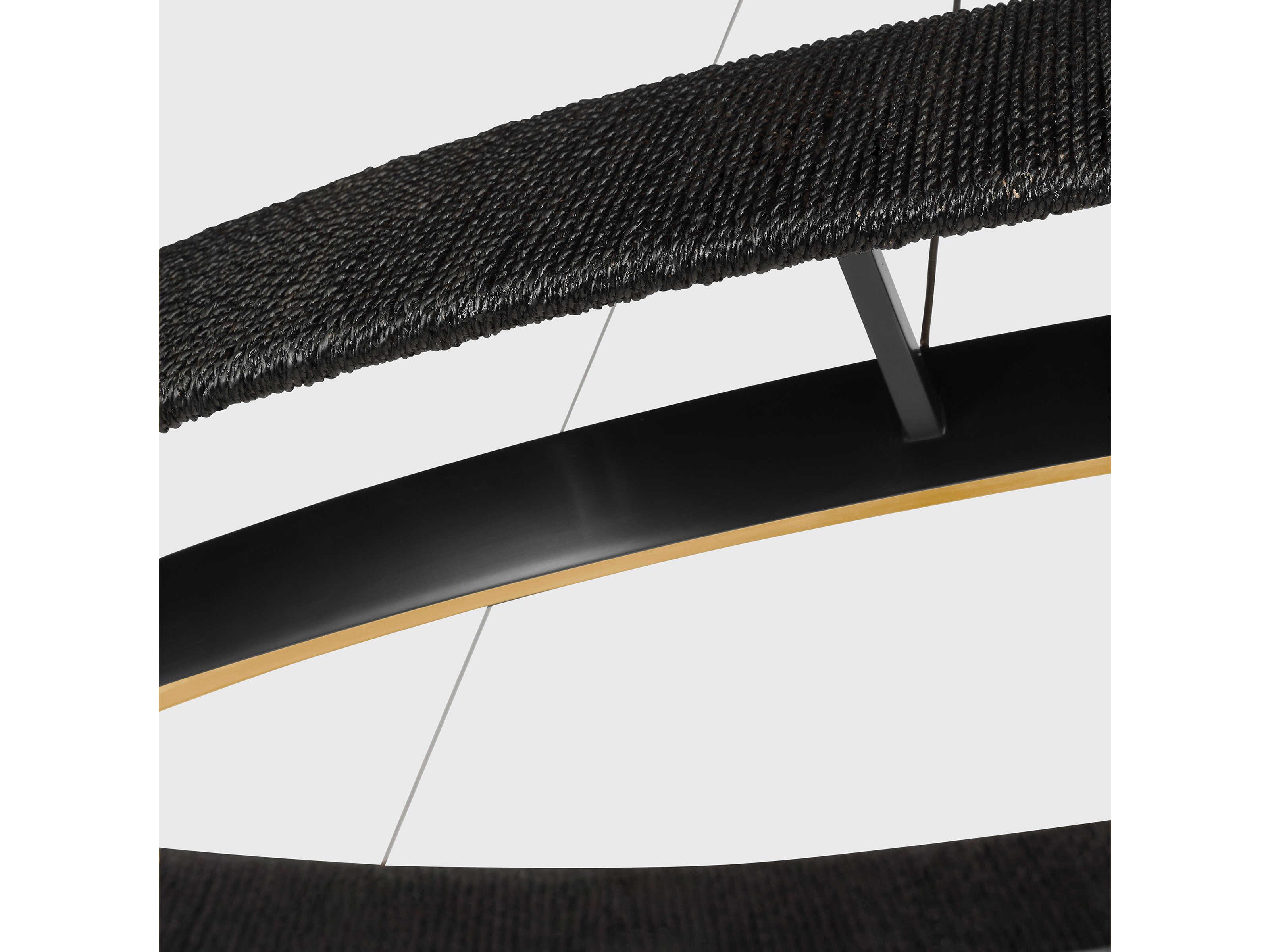 Visual Comfort Modern Noa 1-Light Bronze Washed Black Pendant