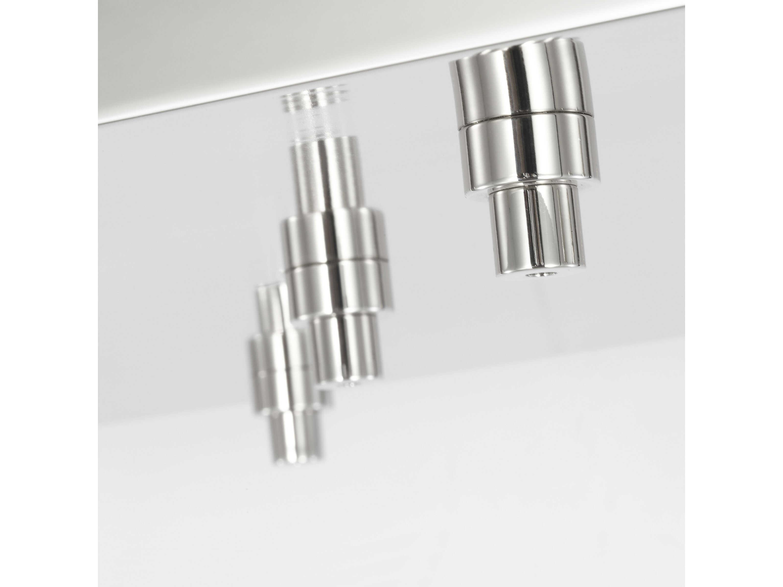 Visual Comfort Modern Multiport Polished Nickel 13-Light Mount
