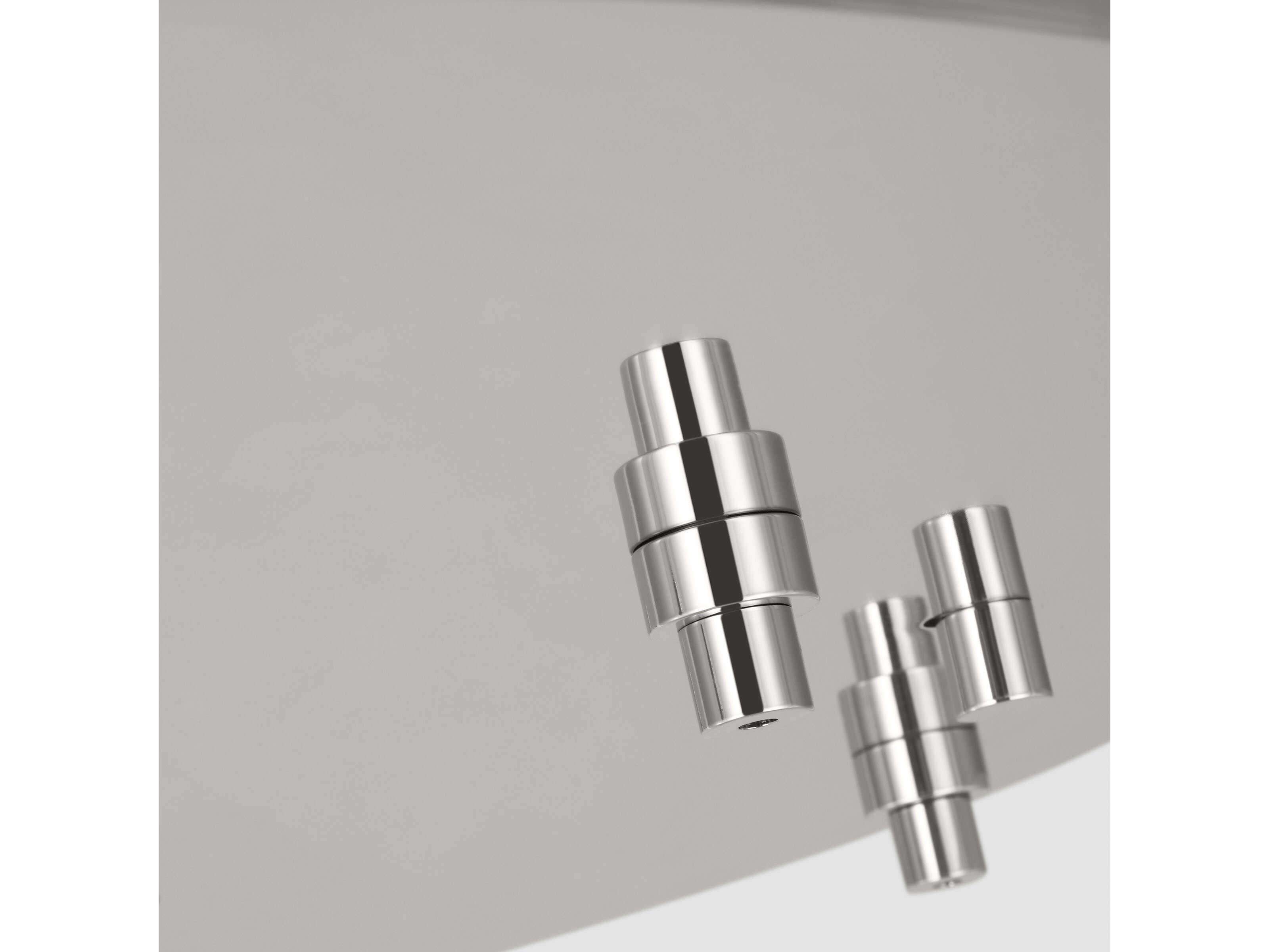 Visual Comfort Modern Multiport Polished Nickel 12-Light Mount