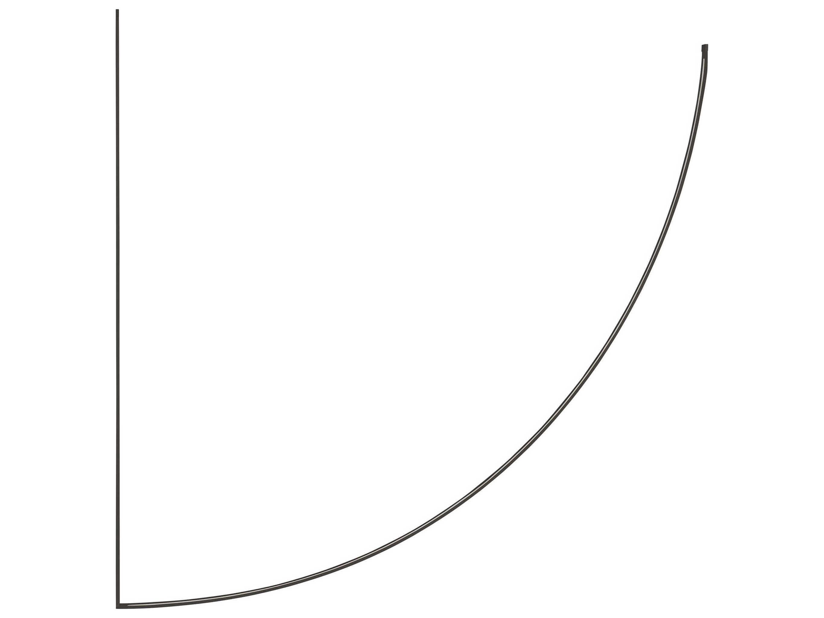 Visual Comfort Modern Baku 1-Light Nightshade Black Linear Chandelier