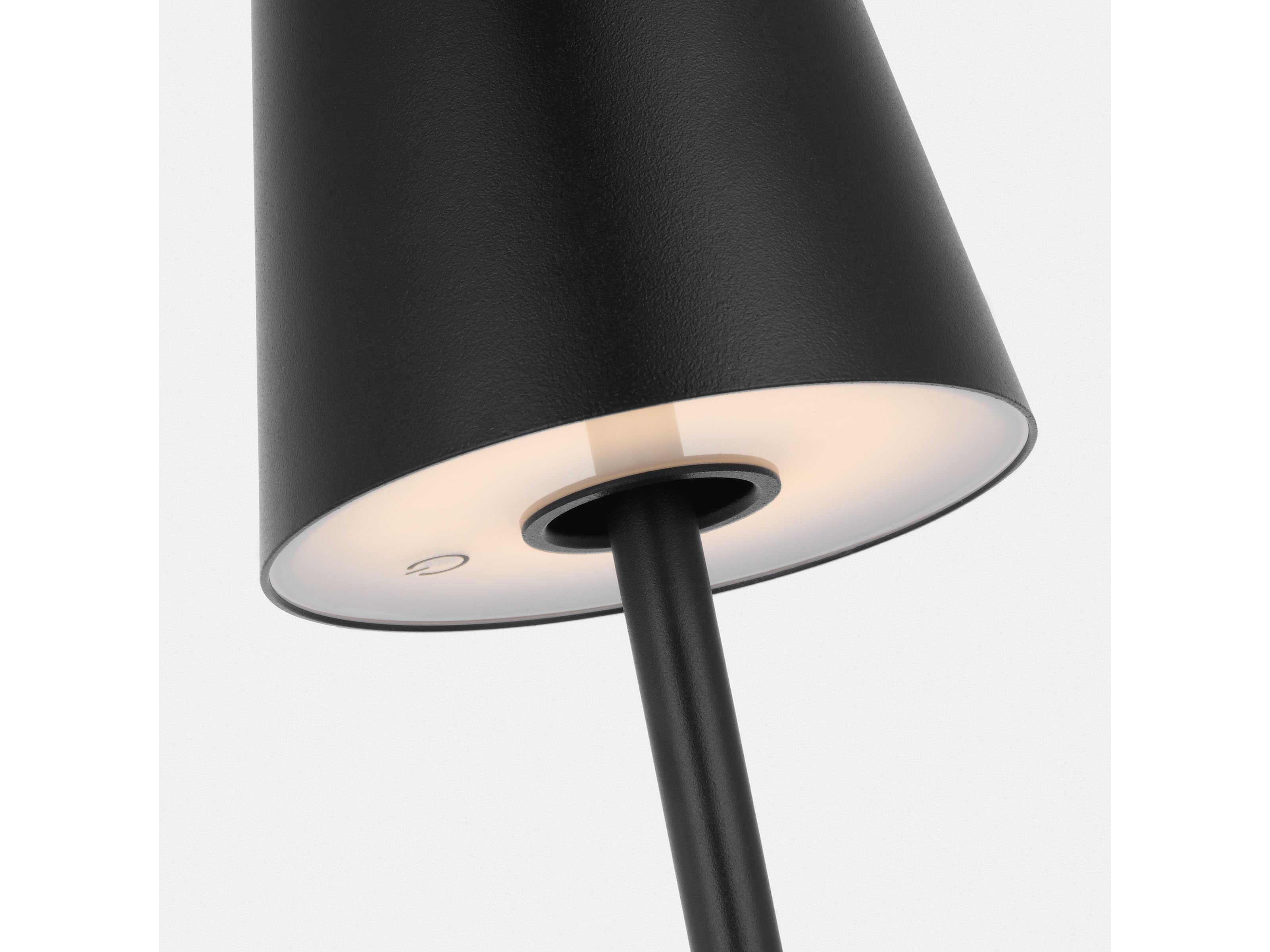 Visual Comfort Modern Nevis Black Floor Lamp