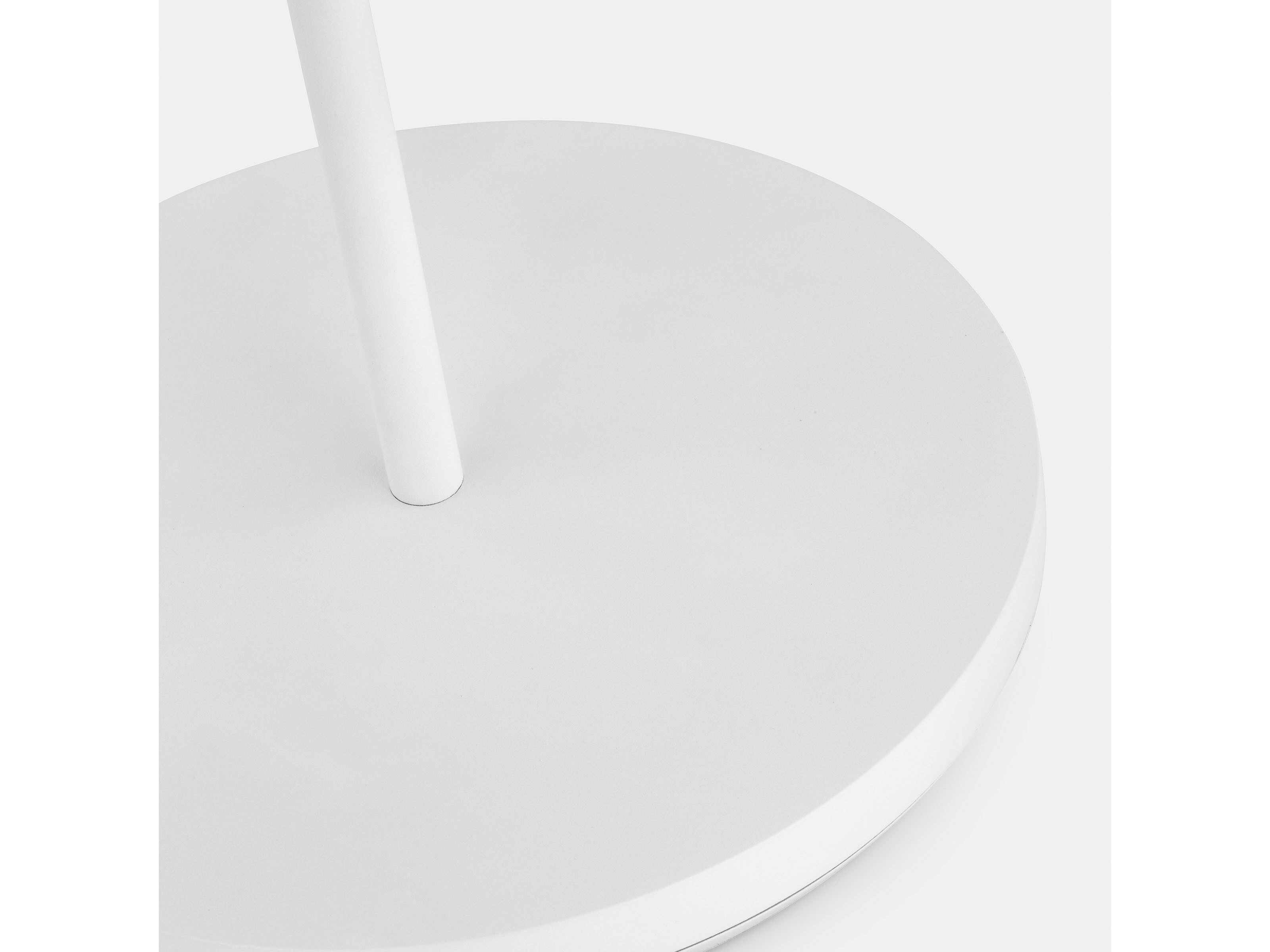 Visual Comfort Modern Nevis Matte White Floor Lamp