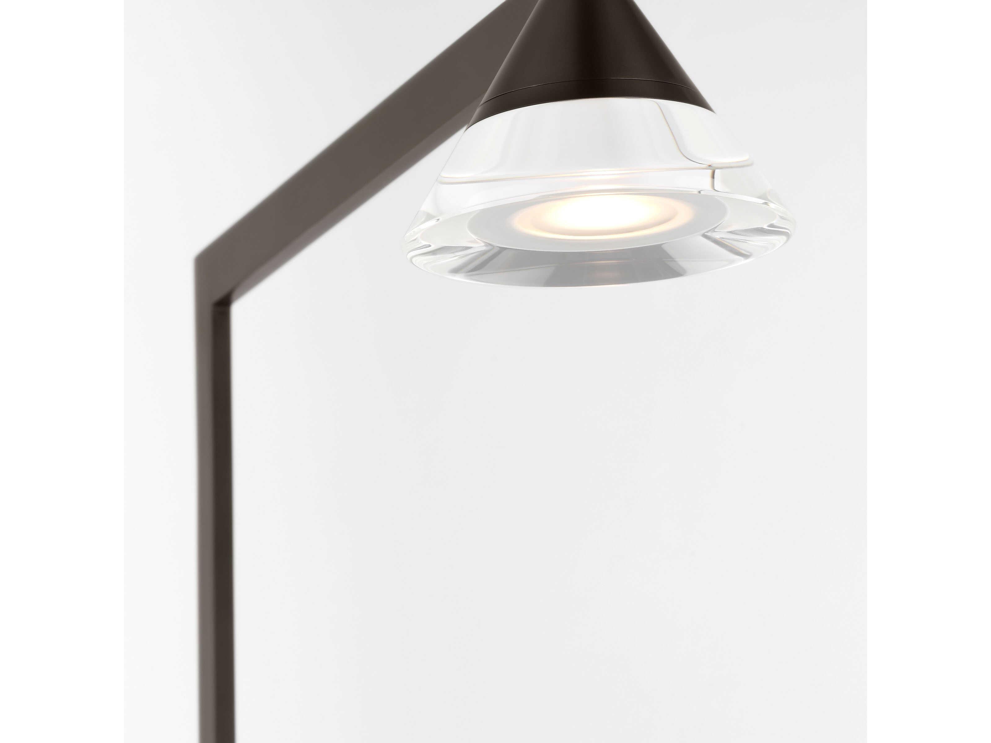 Visual Comfort Modern Midrand Bronze Floor Lamp