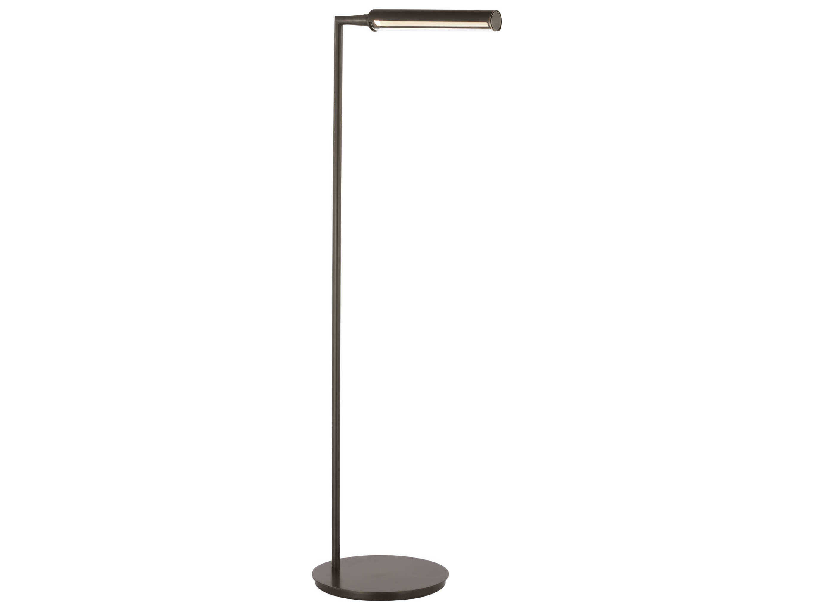 Visual Comfort Modern Poza Bronze Floor Lamp