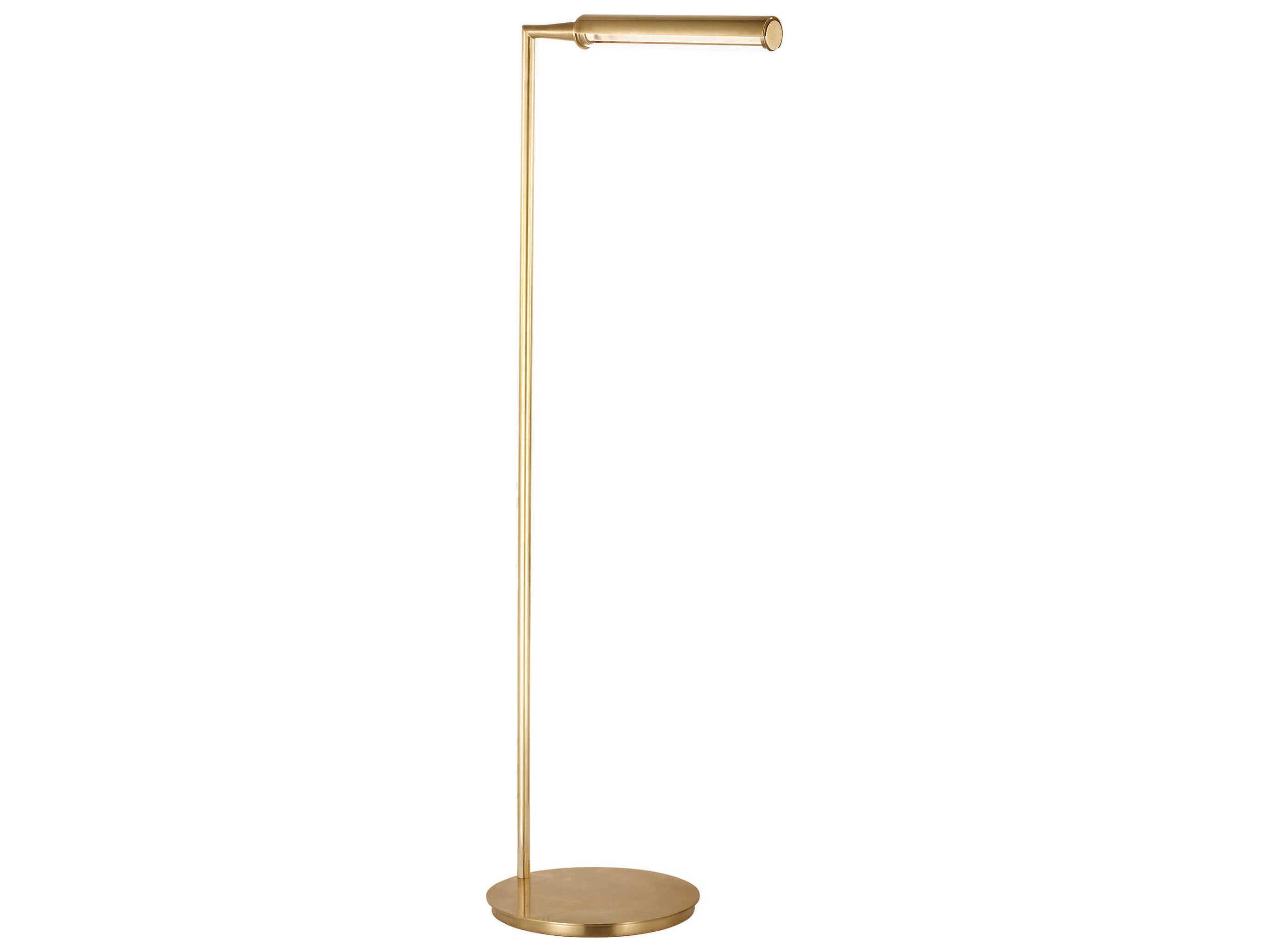 Visual Comfort Modern Poza Brass Floor Lamp