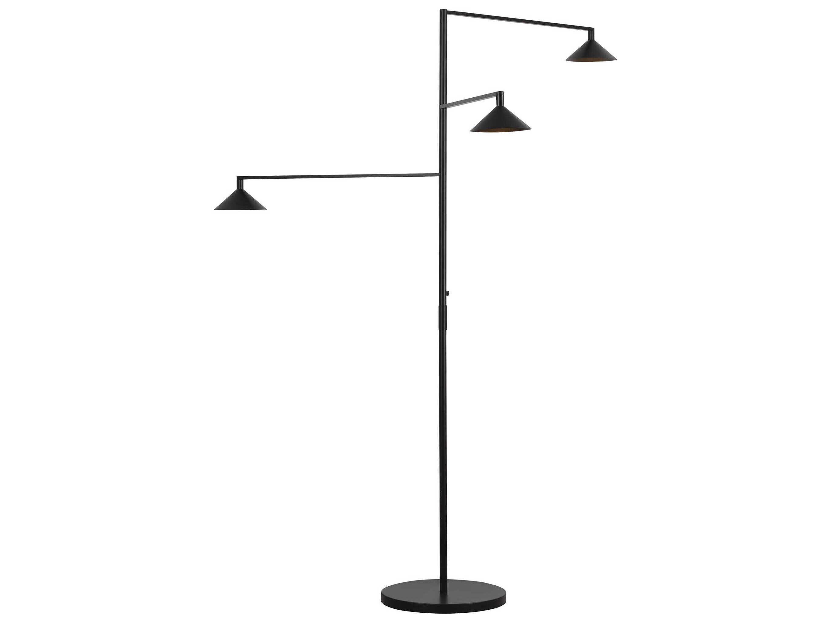 Visual Comfort Modern Mill 3-Light Outdoor Lamp