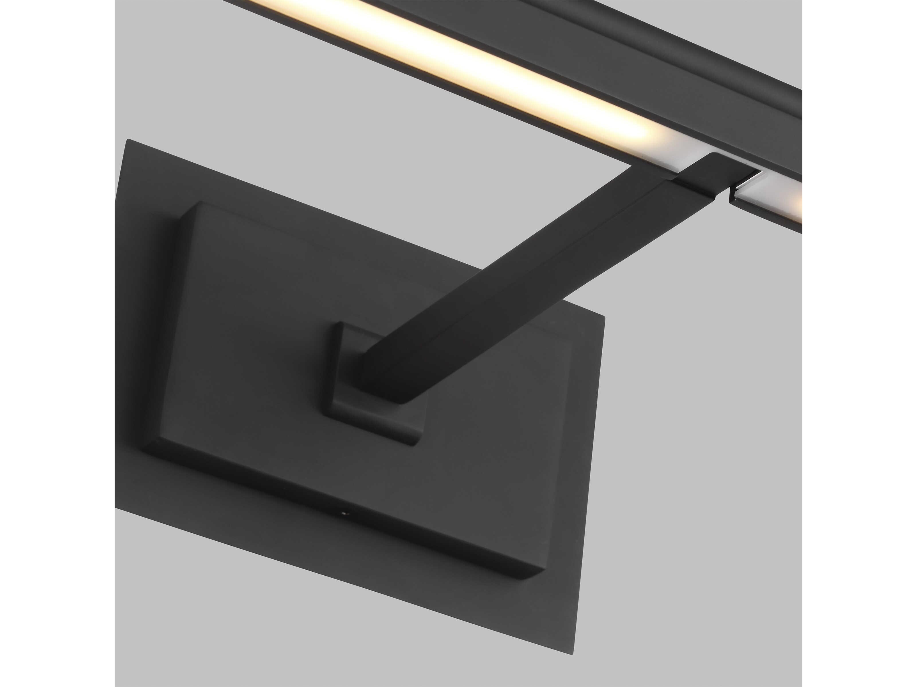 Visual Comfort Modern Kal 1-Light Nightshade Black Picture Light