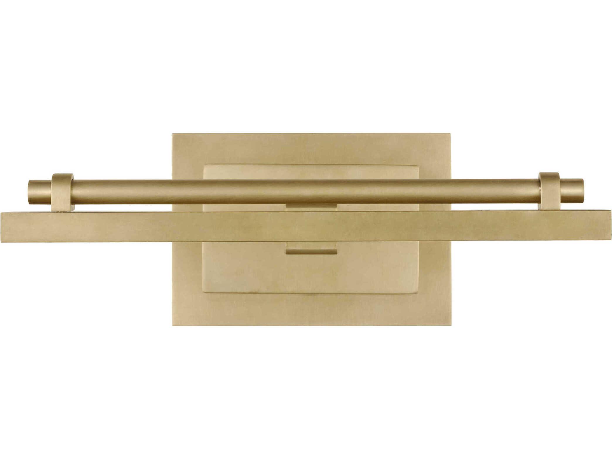 Visual Comfort Modern Kal 1-Light Natural Brass Picture Light