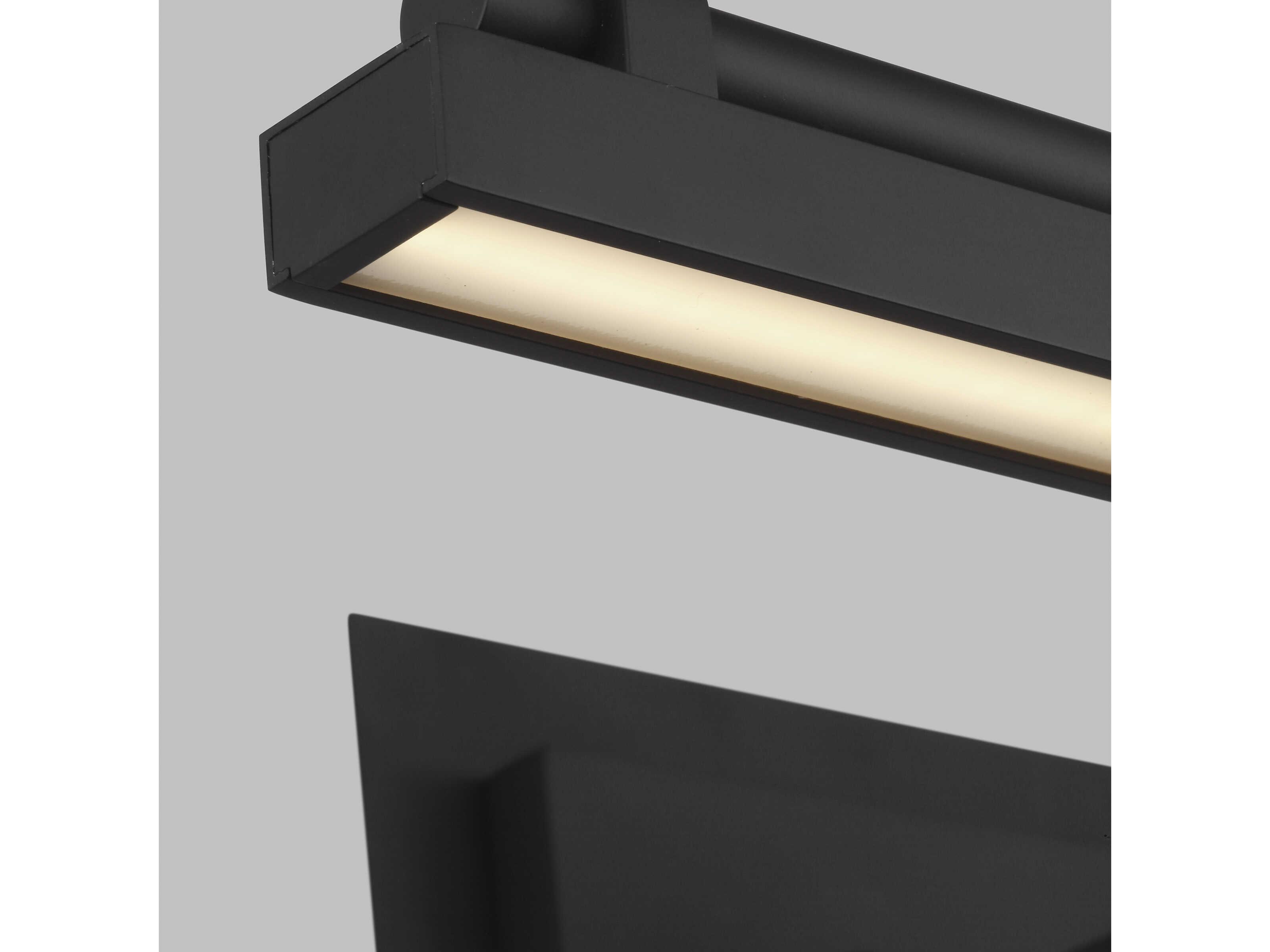 Visual Comfort Modern Kal 1-Light Nightshade Black Picture Light