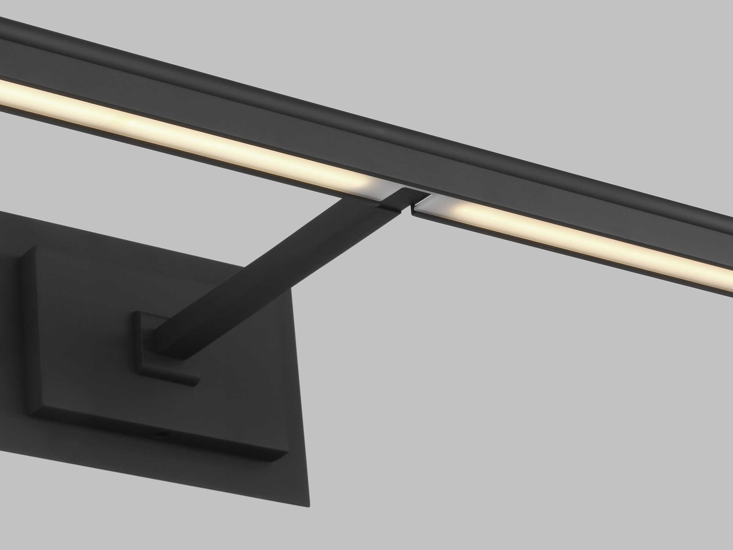 Visual Comfort Modern Kal 1-Light Nightshade Black Picture Light