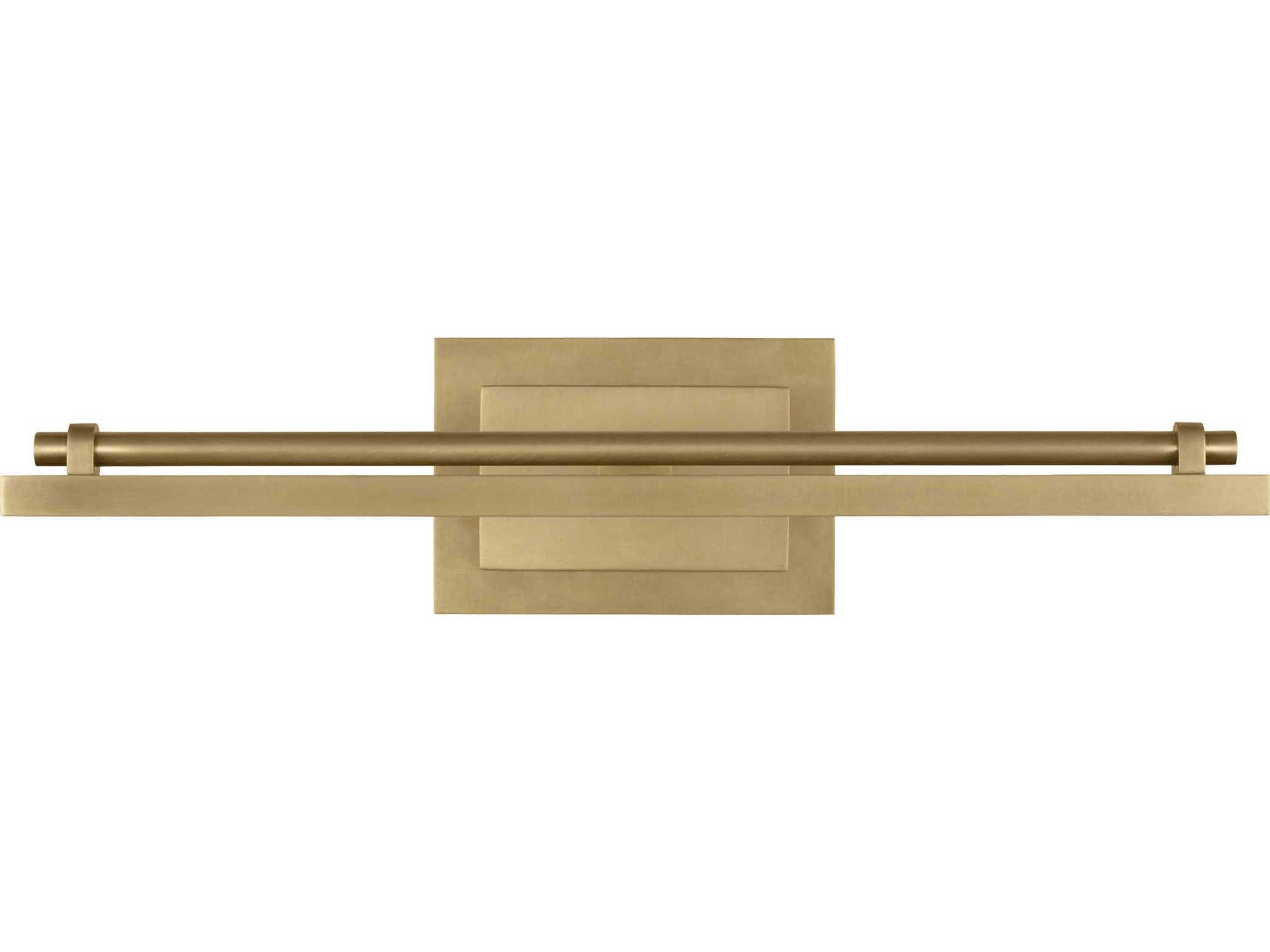 Visual Comfort Modern Kal 1-Light Natural Brass Picture Light