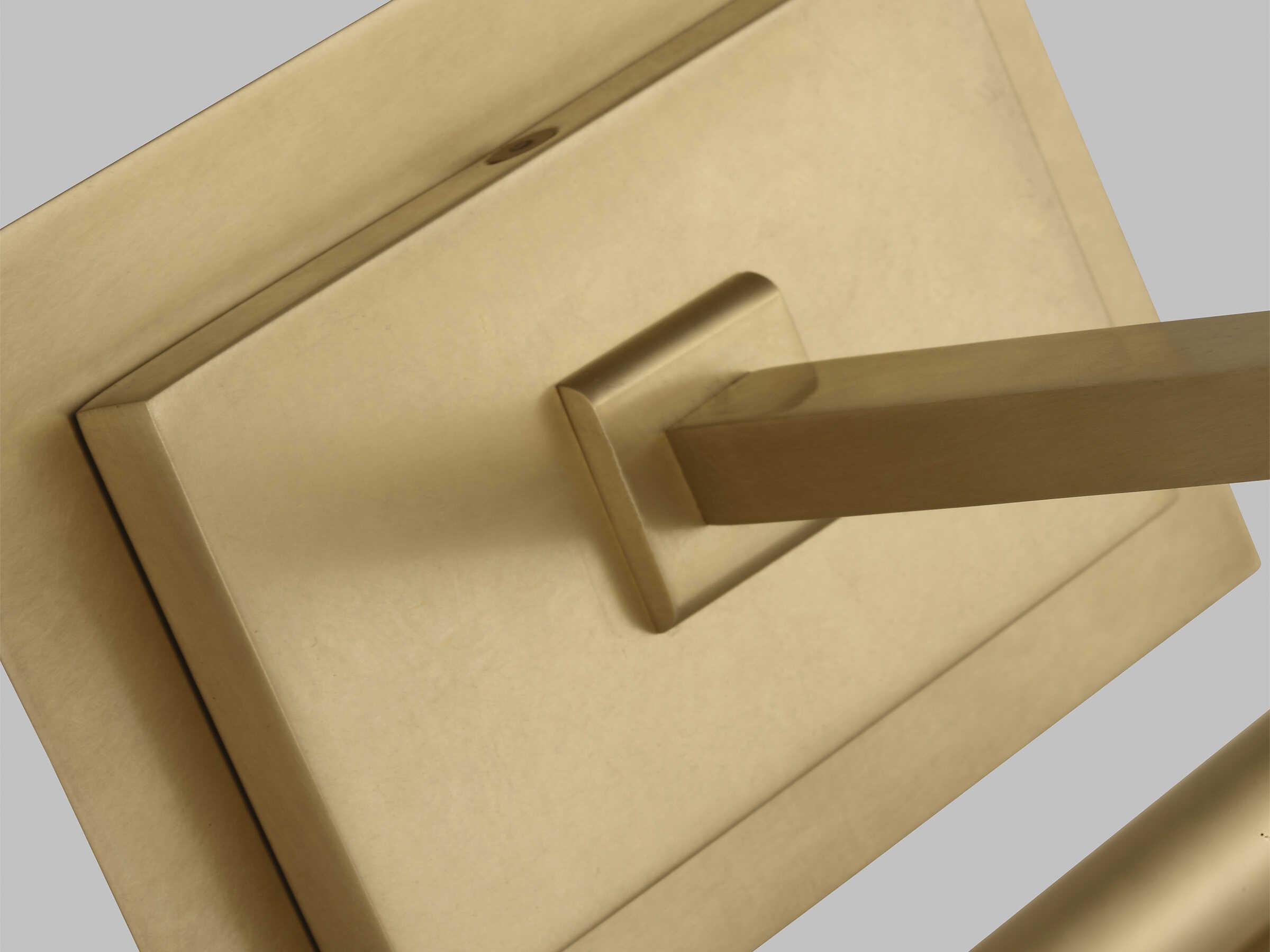 Visual Comfort Modern Kal 1-Light Natural Brass Picture Light