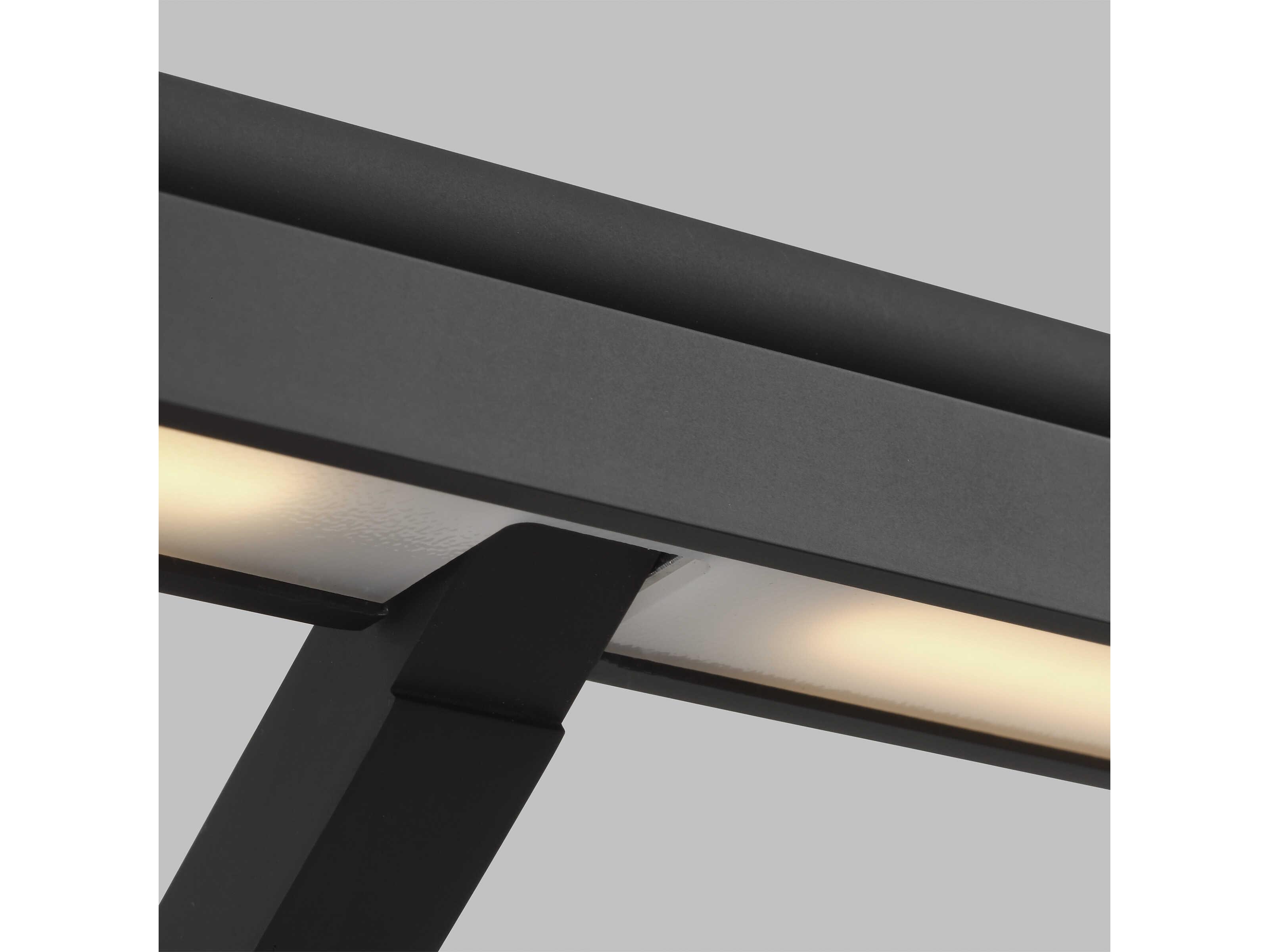 Visual Comfort Modern Kal 1-Light Nightshade Black Picture Light