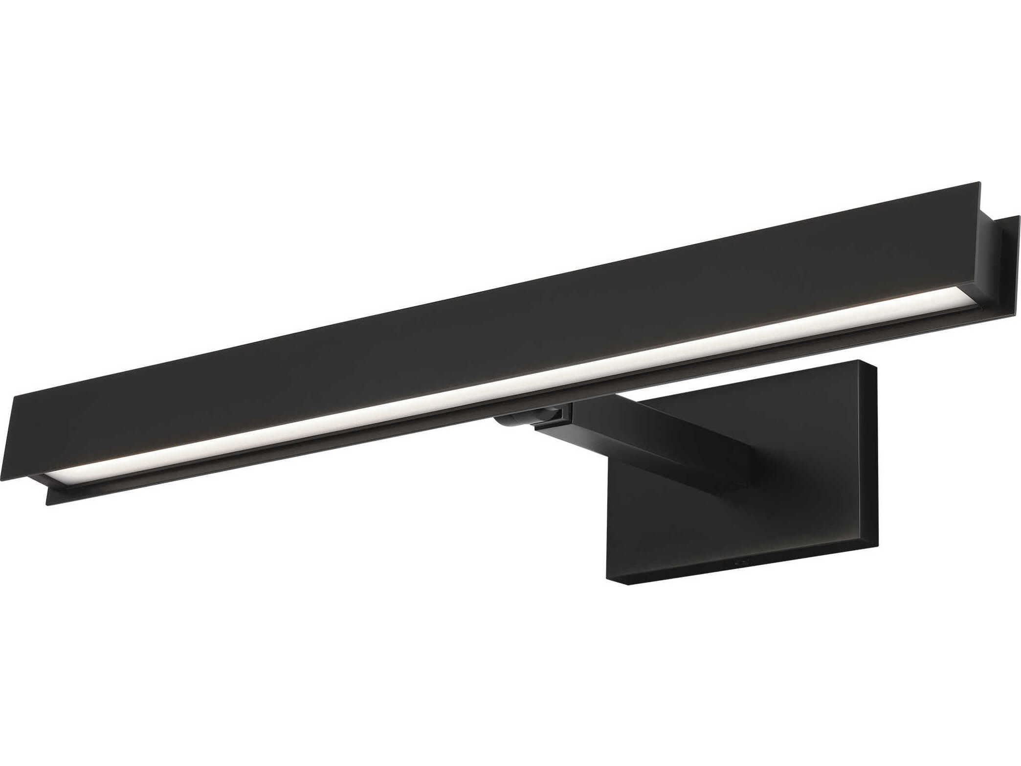 Visual Comfort Modern Bau 1-Light Nightshade Black Picture Light