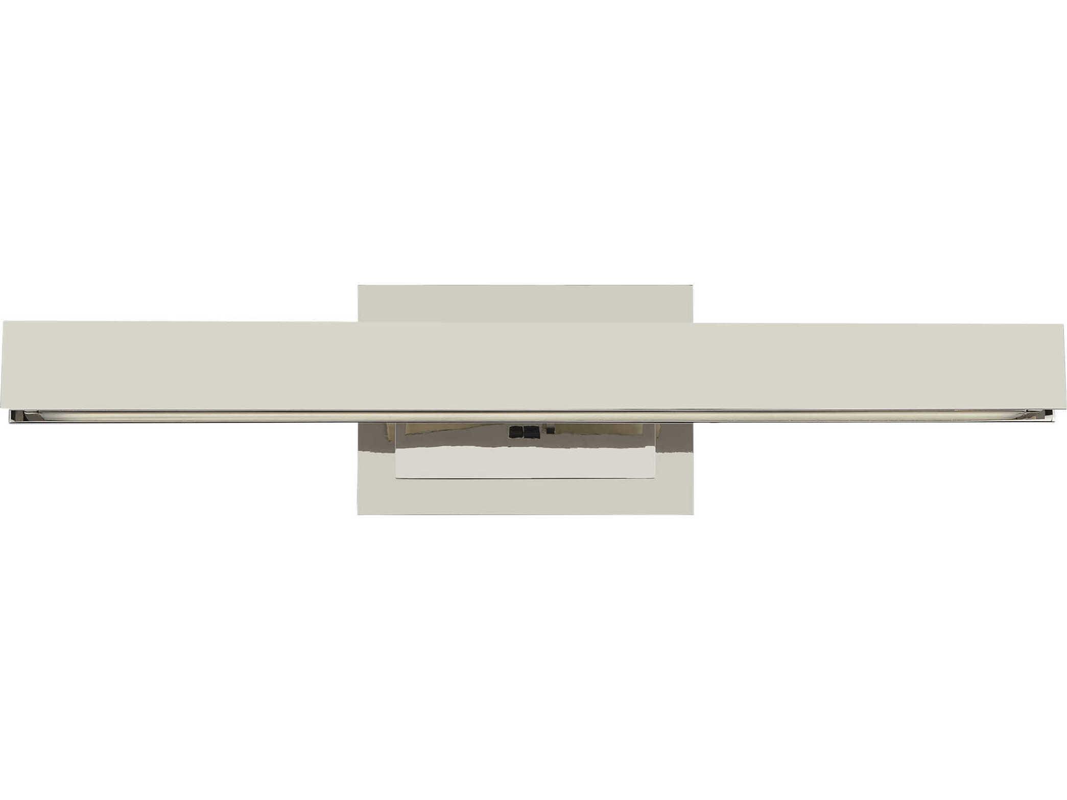 Visual Comfort Modern Bau 1-Light Polished Nickel Picture Light