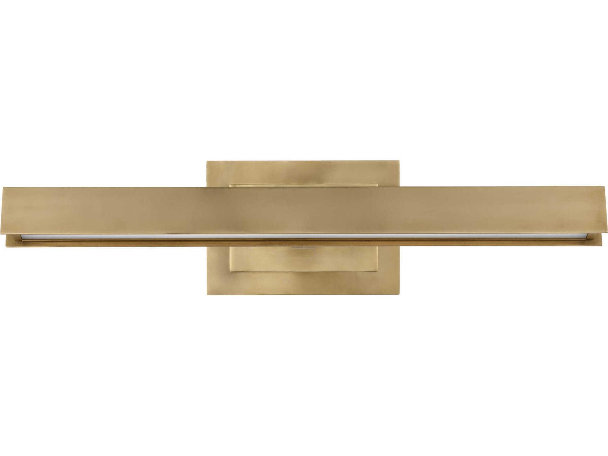 Visual Comfort Modern Bau 1-Light Natural Brass Picture Light