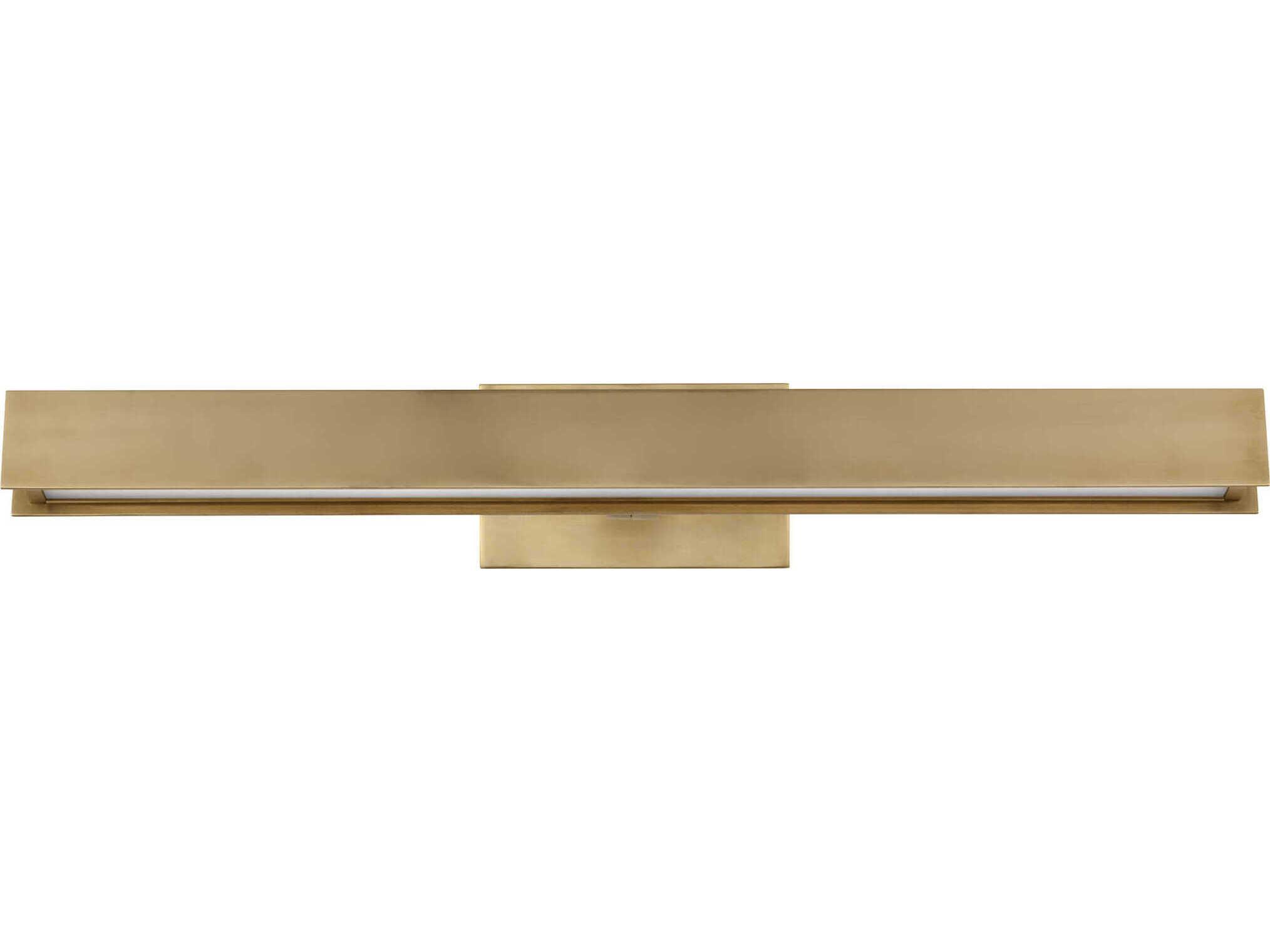 Visual Comfort Modern Bau 1-Light Natural Brass Picture Light