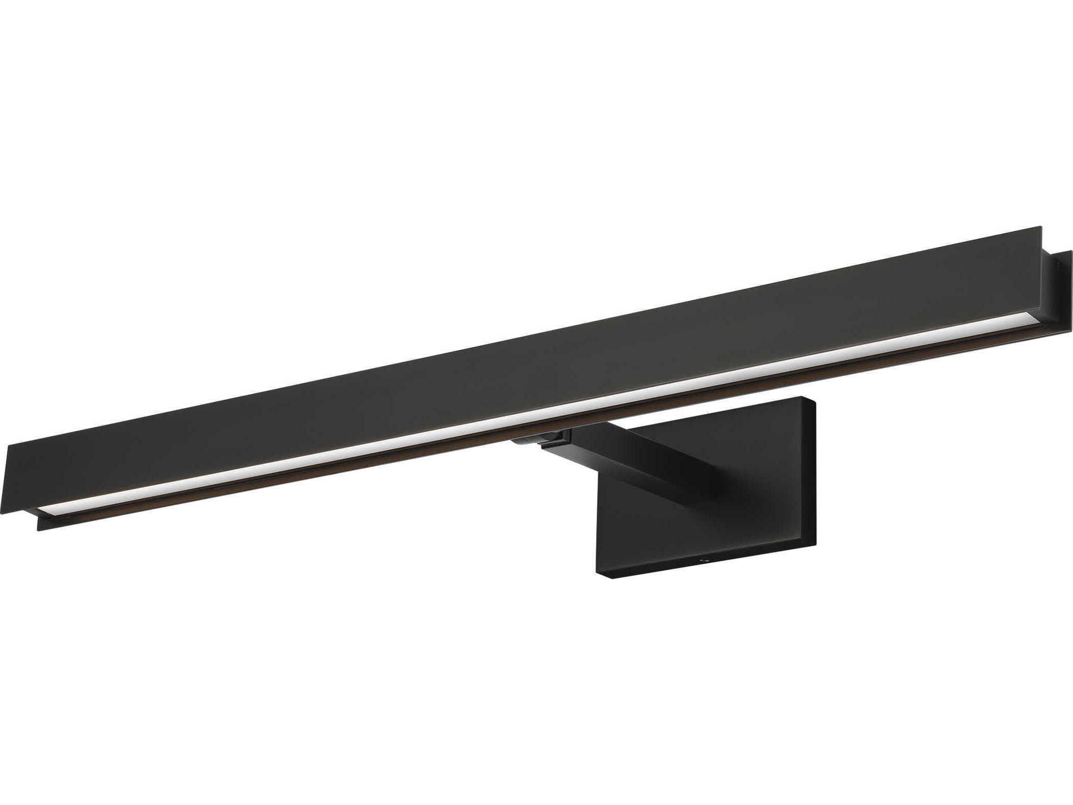 Visual Comfort Modern Bau 1-Light Nightshade Black Picture Light