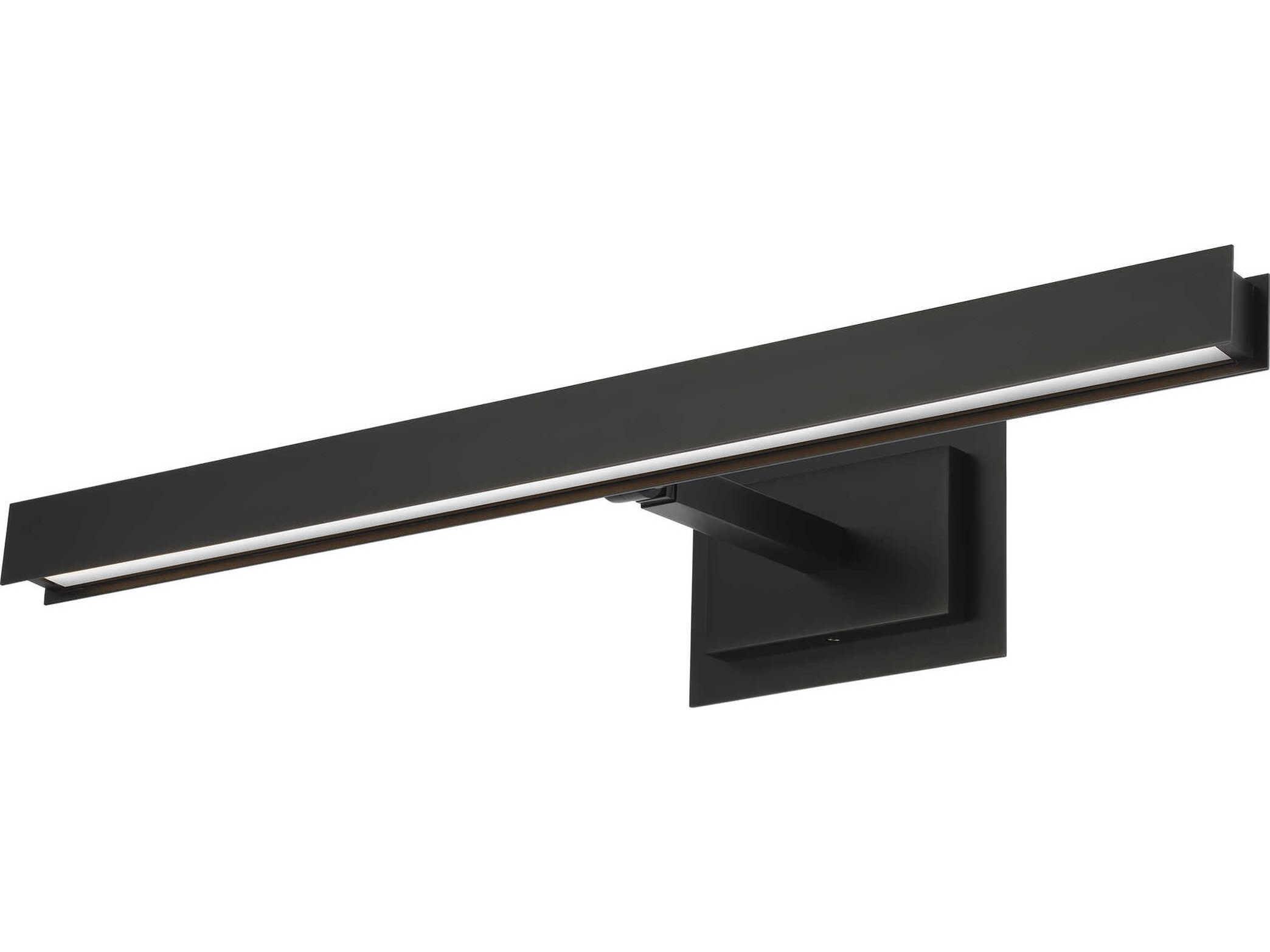 Visual Comfort Modern Bau 1-Light Nightshade Black Picture Light