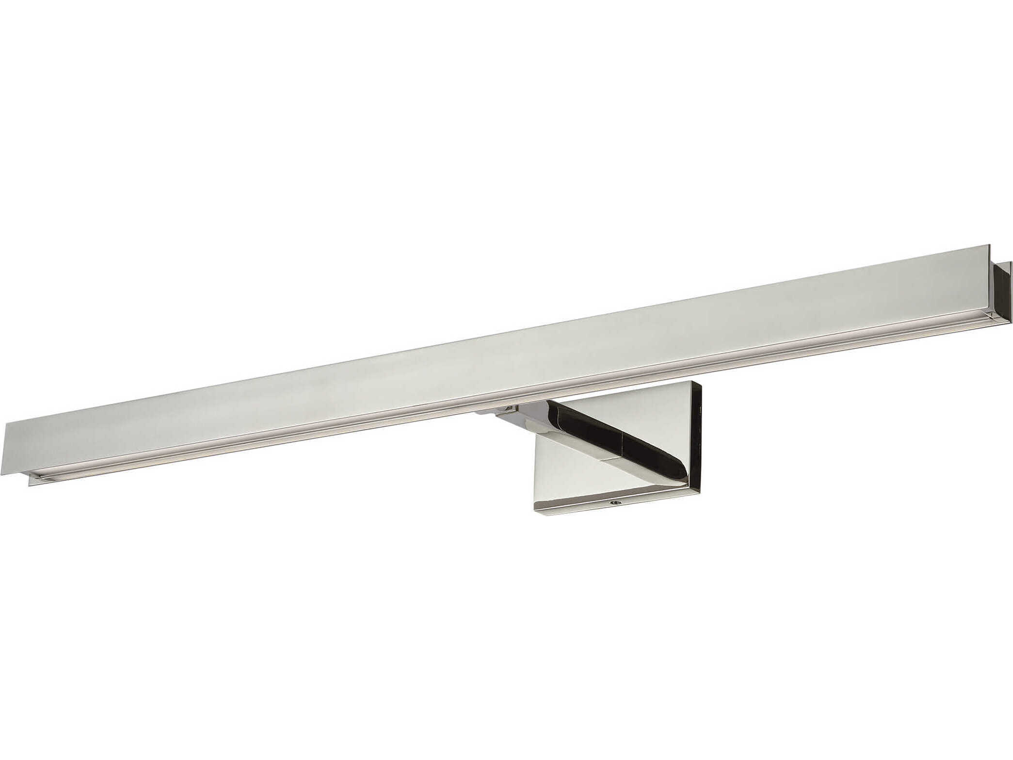 Visual Comfort Modern Bau 1-Light Polished Nickel Picture Light