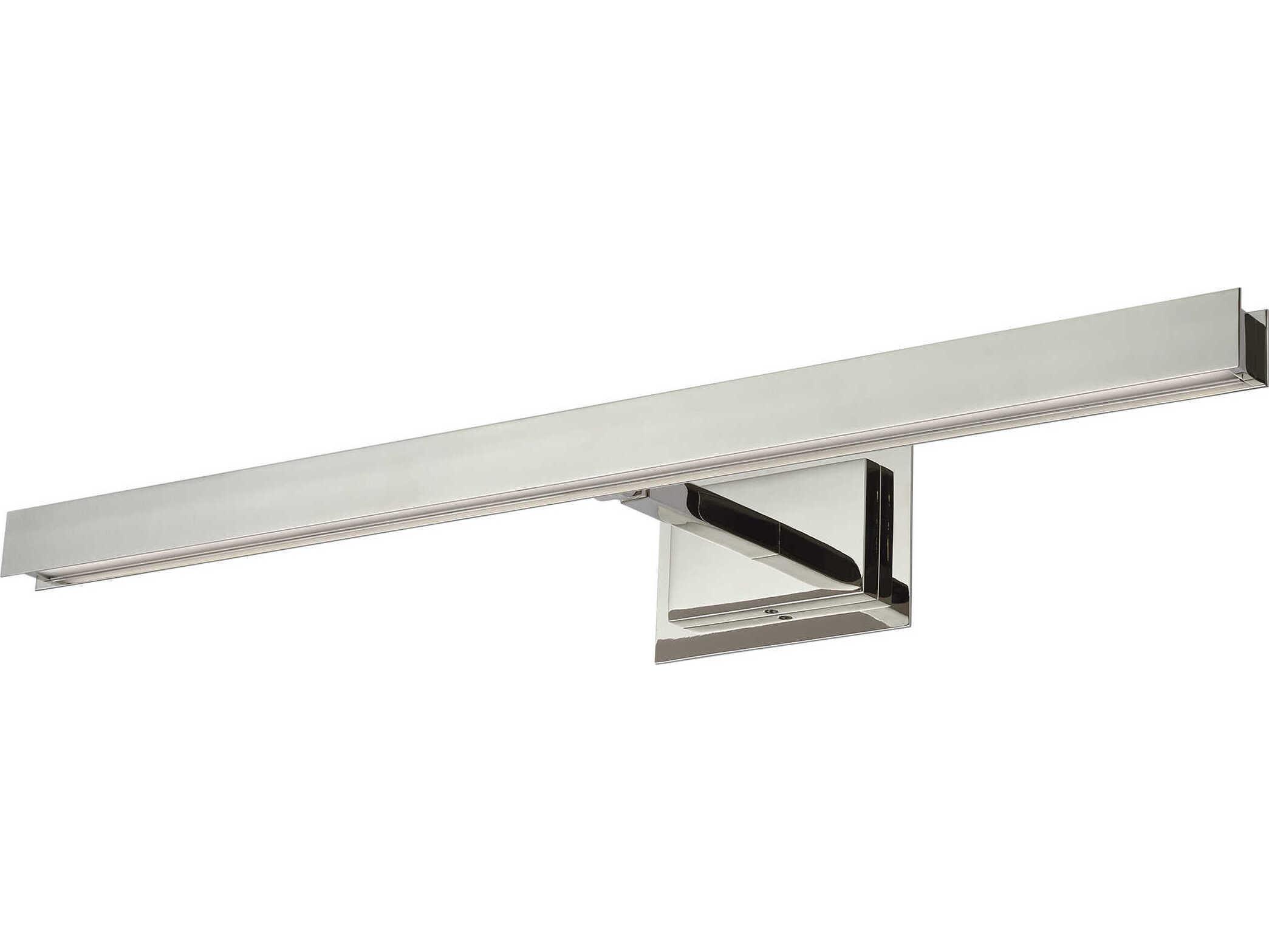 Visual Comfort Modern Bau 1-Light Polished Nickel Picture Light