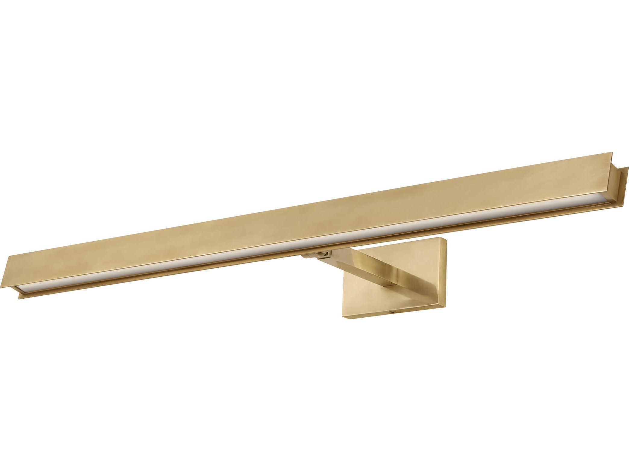 Visual Comfort Modern Bau 1-Light Natural Brass Picture Light