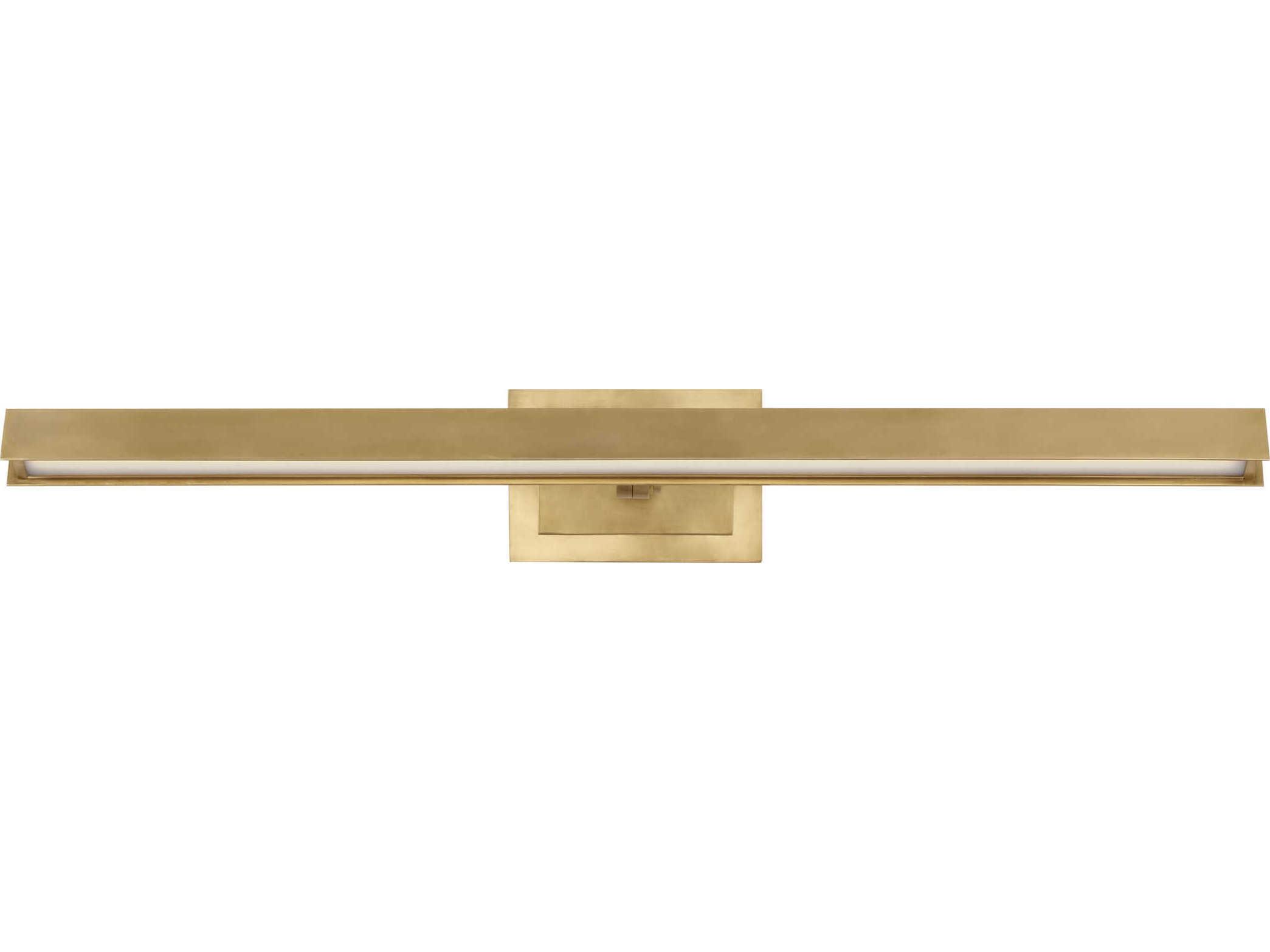 Visual Comfort Modern Bau 1-Light Natural Brass Picture Light