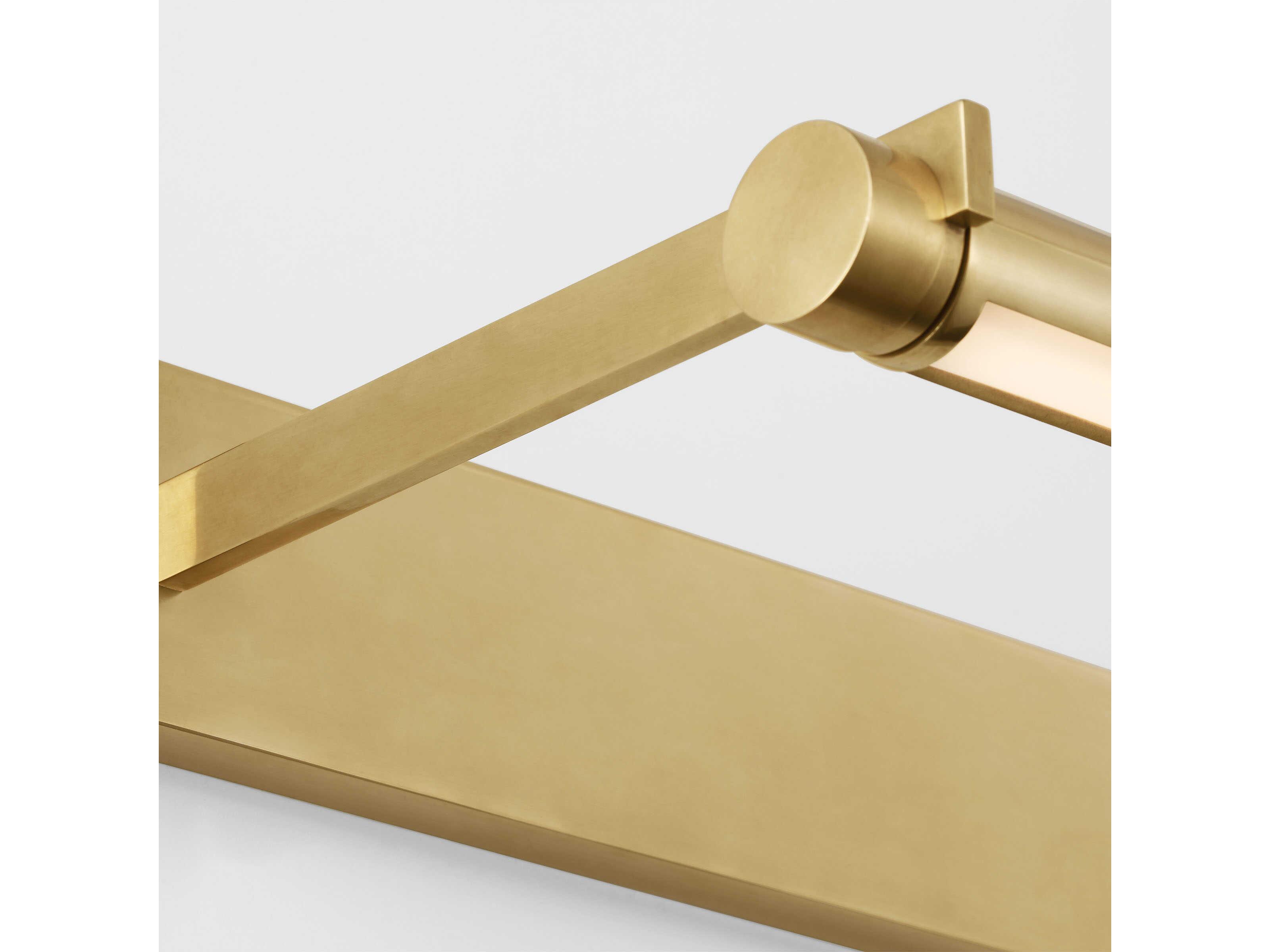 Visual Comfort Modern Katan 1-Light Brass Picture Light