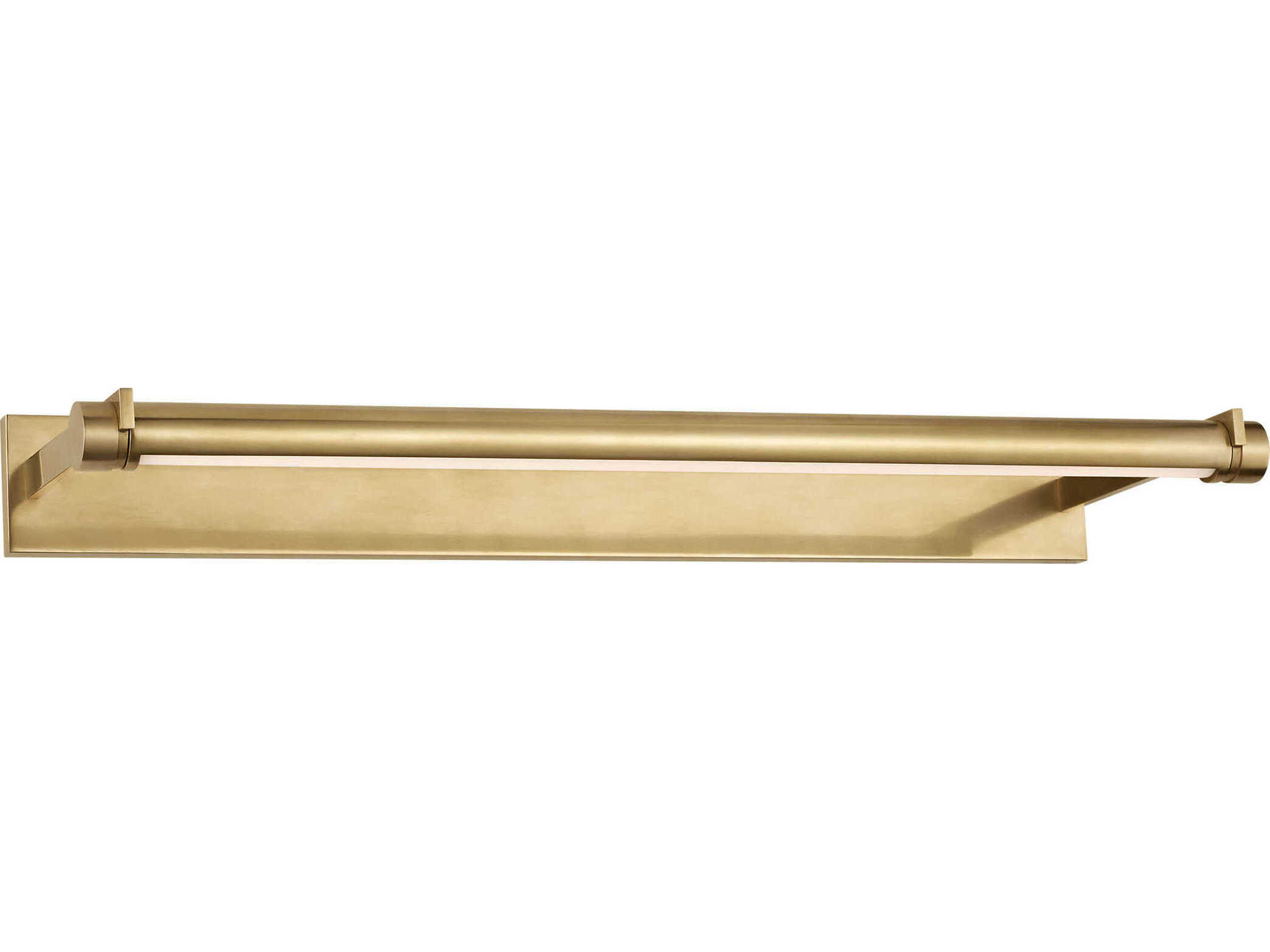 Visual Comfort Modern Katan 1-Light Brass Picture Light