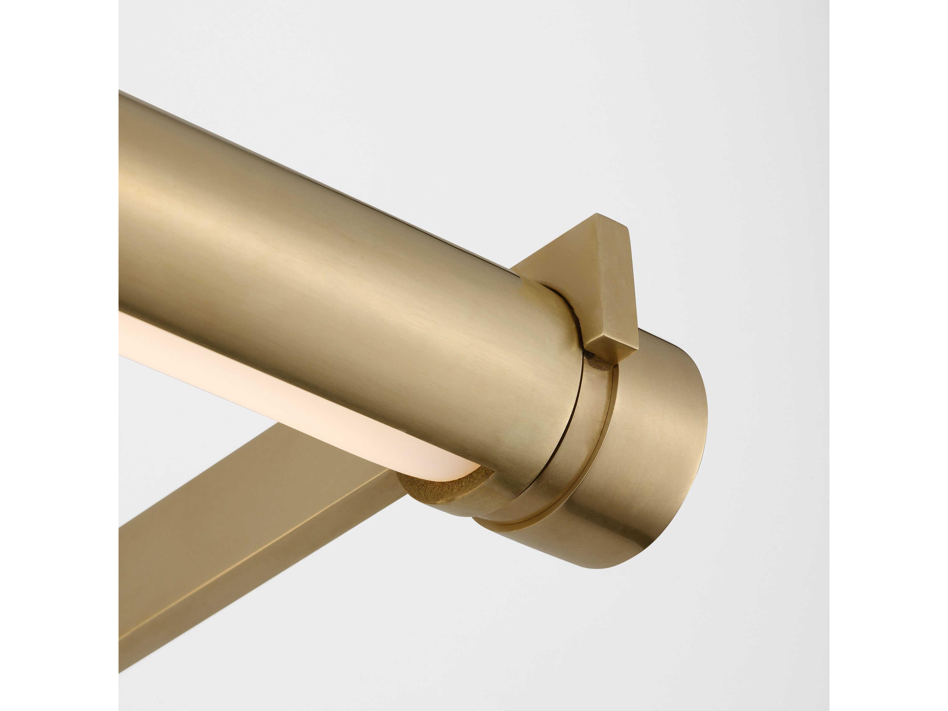 Visual Comfort Modern Katan 1-Light Brass Picture Light