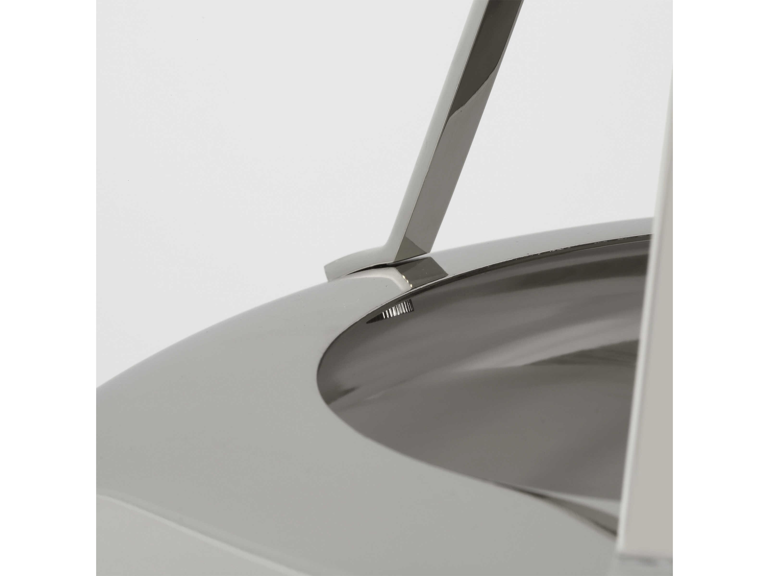 Visual Comfort Modern Sospeso 1-Light Polished Nickel Pendant