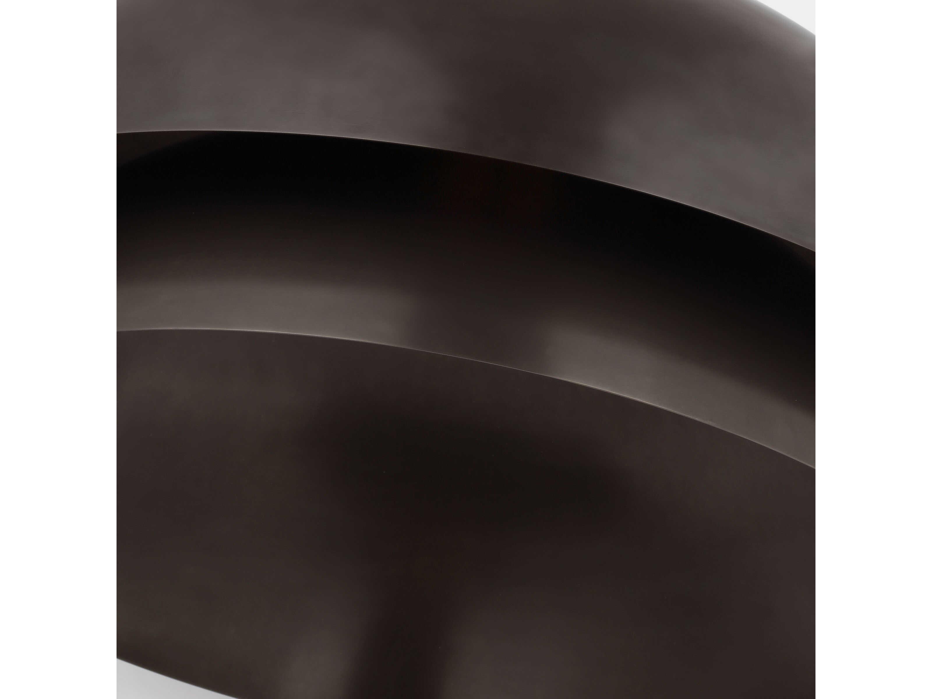 Visual Comfort Modern Shanti 2-Light Dark Bronze Dome Pendant