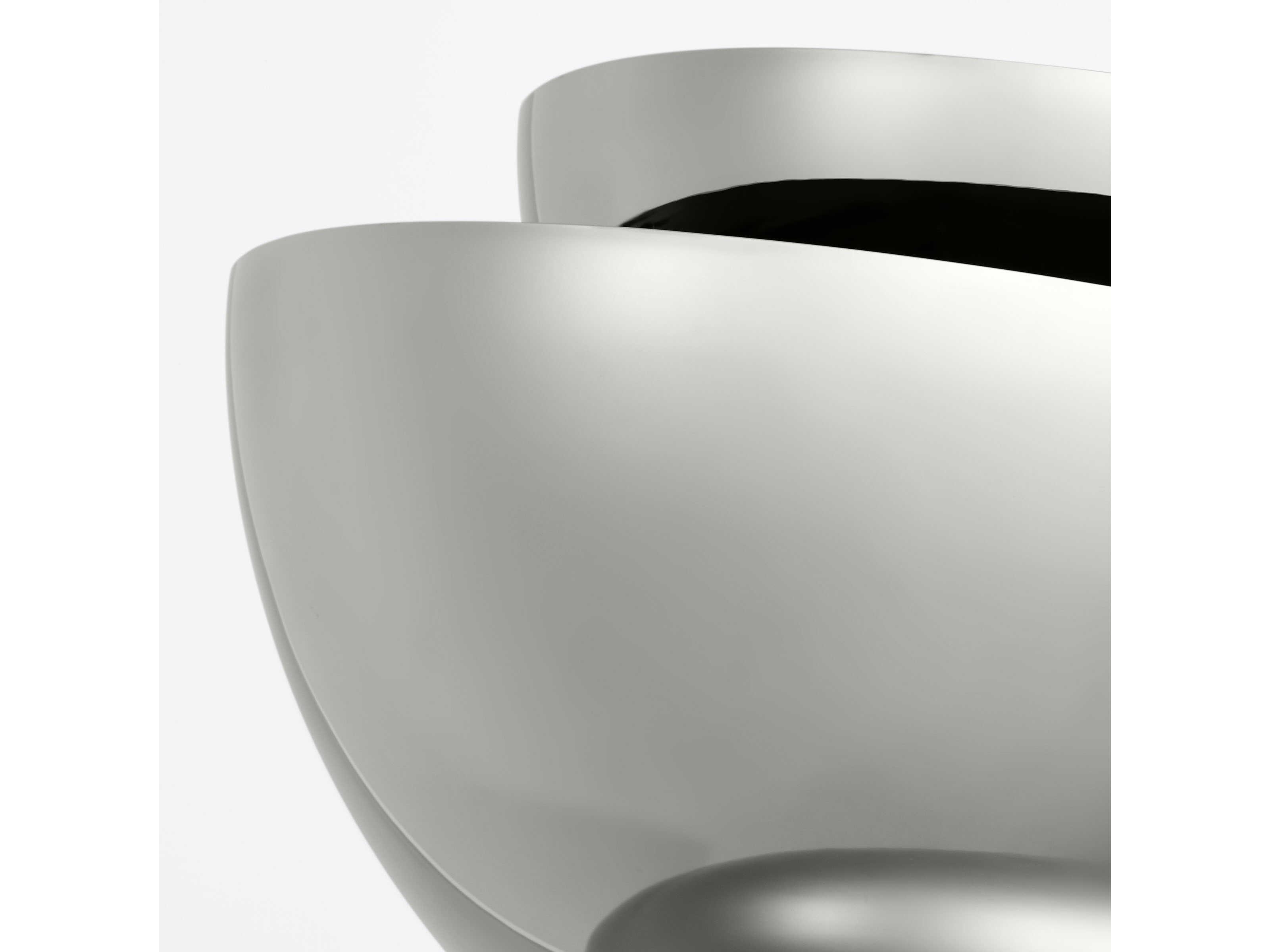 Visual Comfort Modern Shanti 2-Light Polished Nickel Dome Pendant