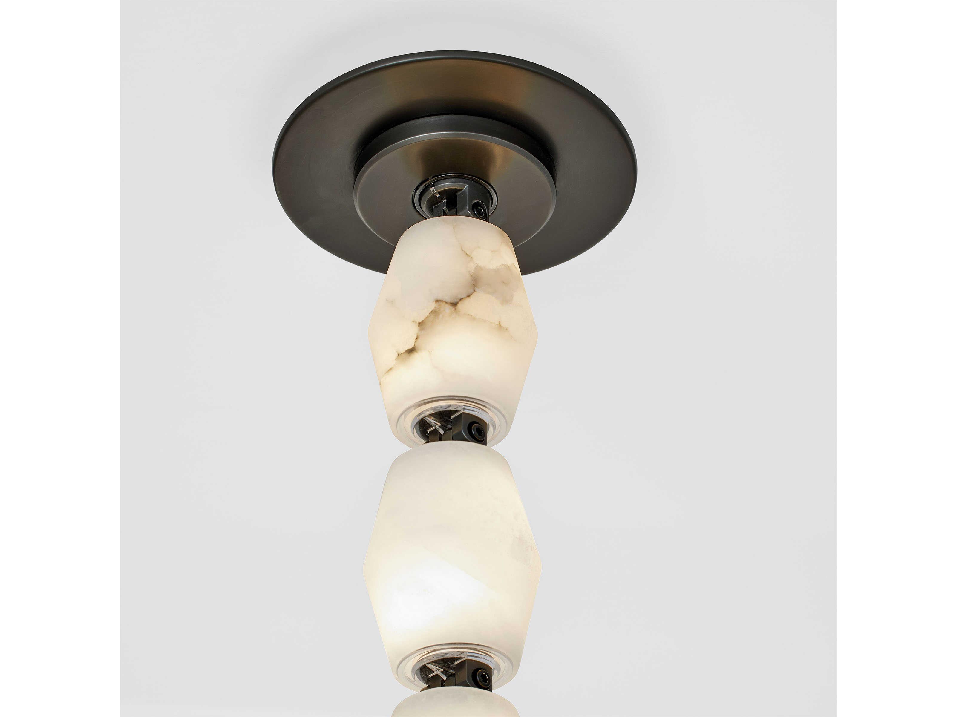 Visual Comfort Modern Collier 1-Light Bronze Linear Mini Pendant