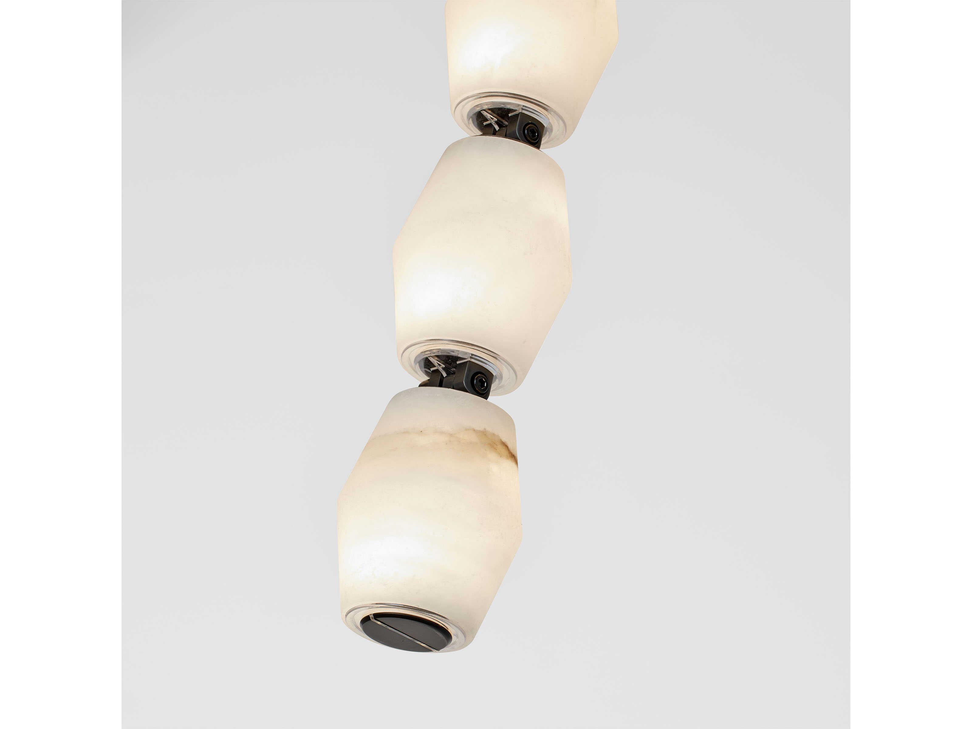 Visual Comfort Modern Collier 1-Light Bronze Linear Mini Pendant