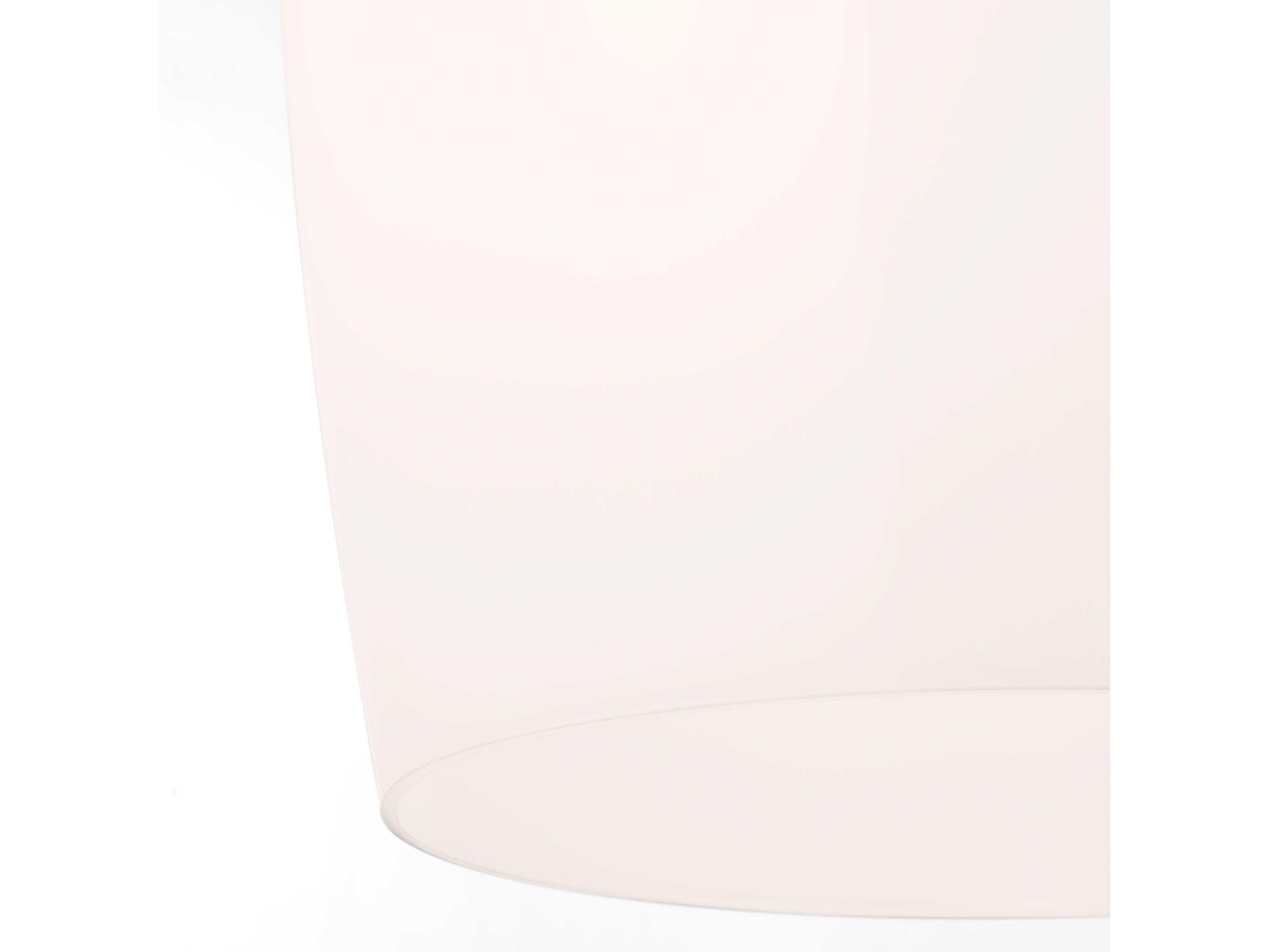 Visual Comfort Modern Vetro 1-Light Bronze Pendant