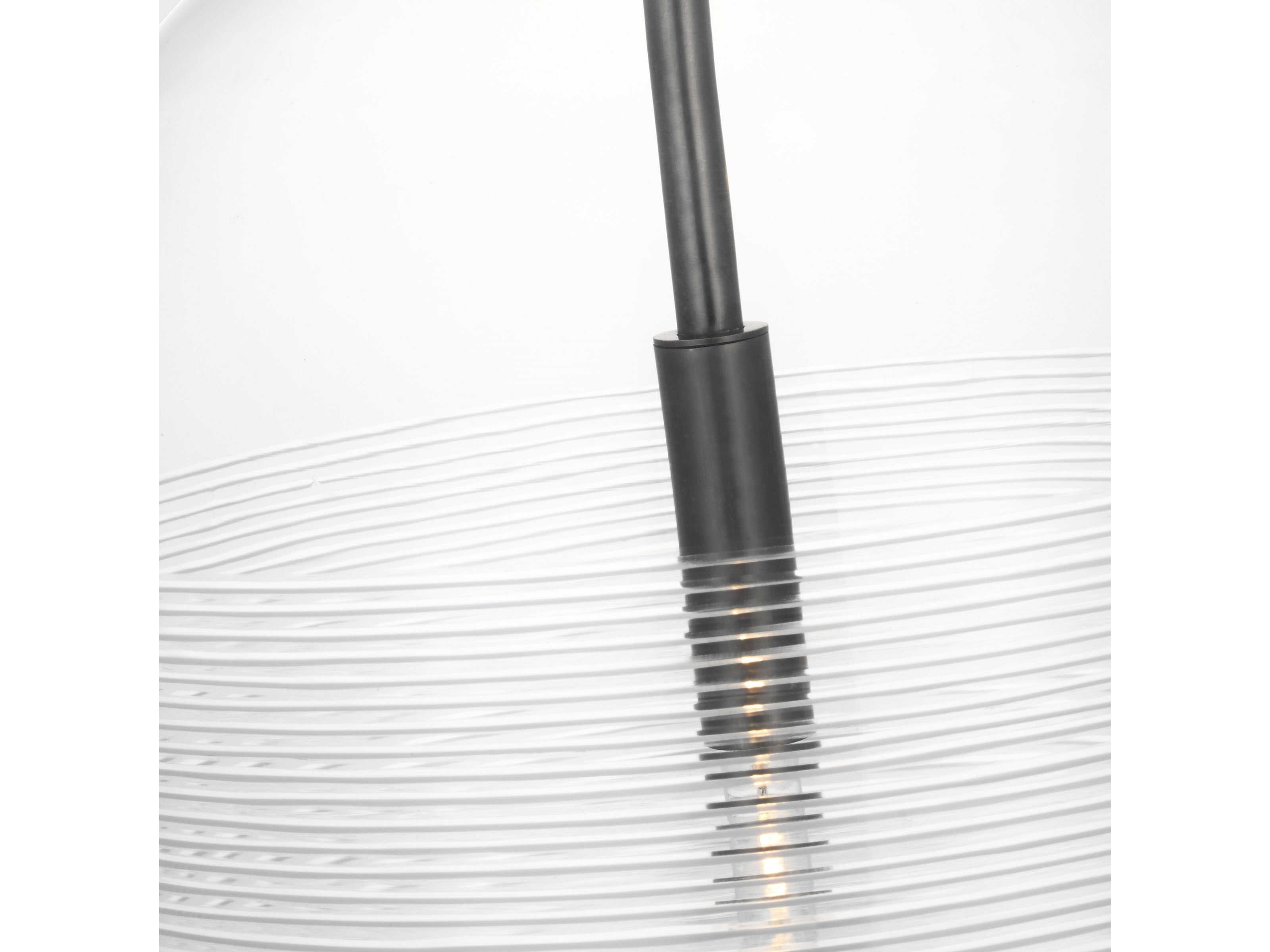 Visual Comfort Modern Leano 1-Light Bronze Pendant