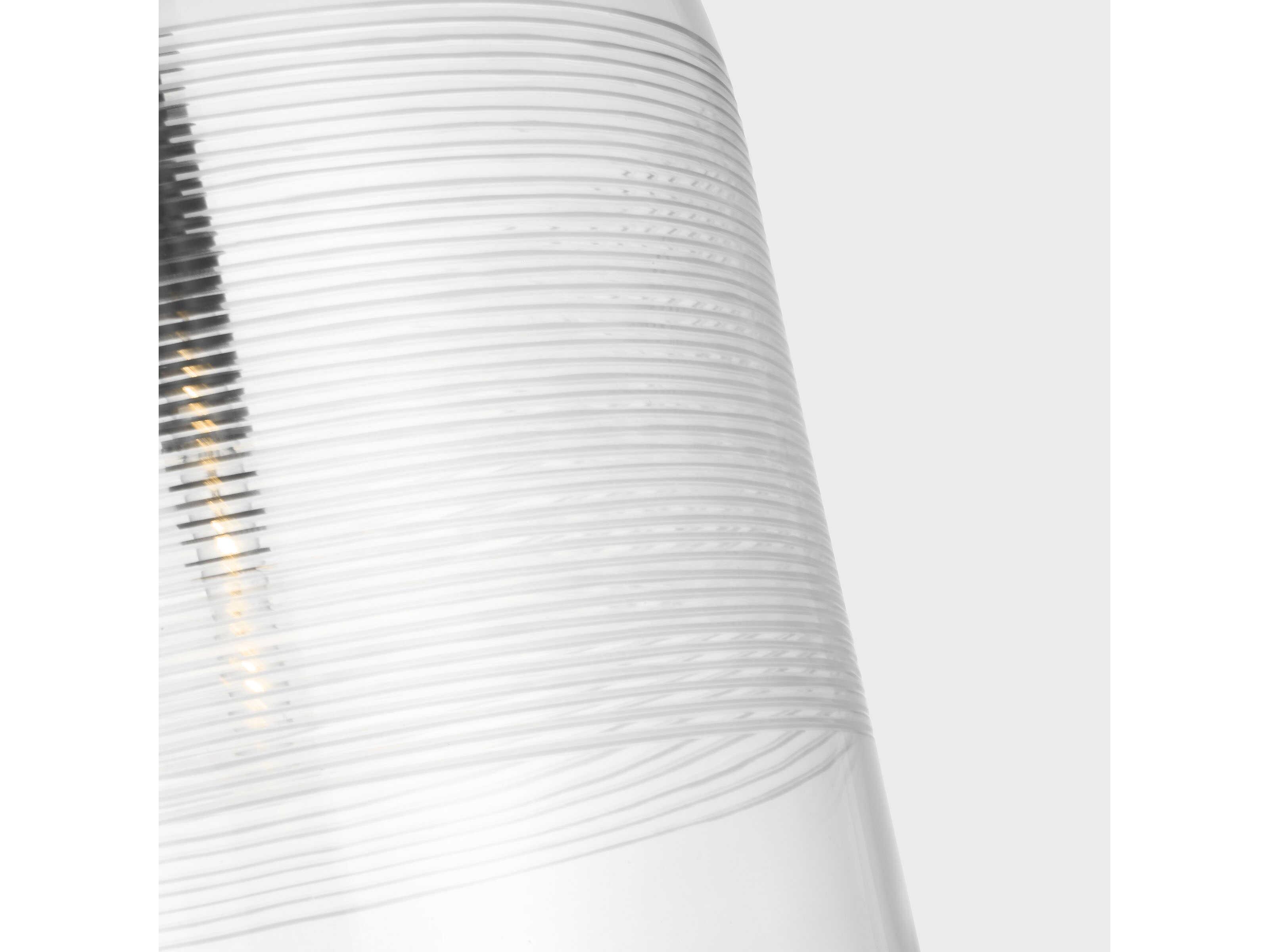 Visual Comfort Modern Leano 1-Light Bronze Pendant