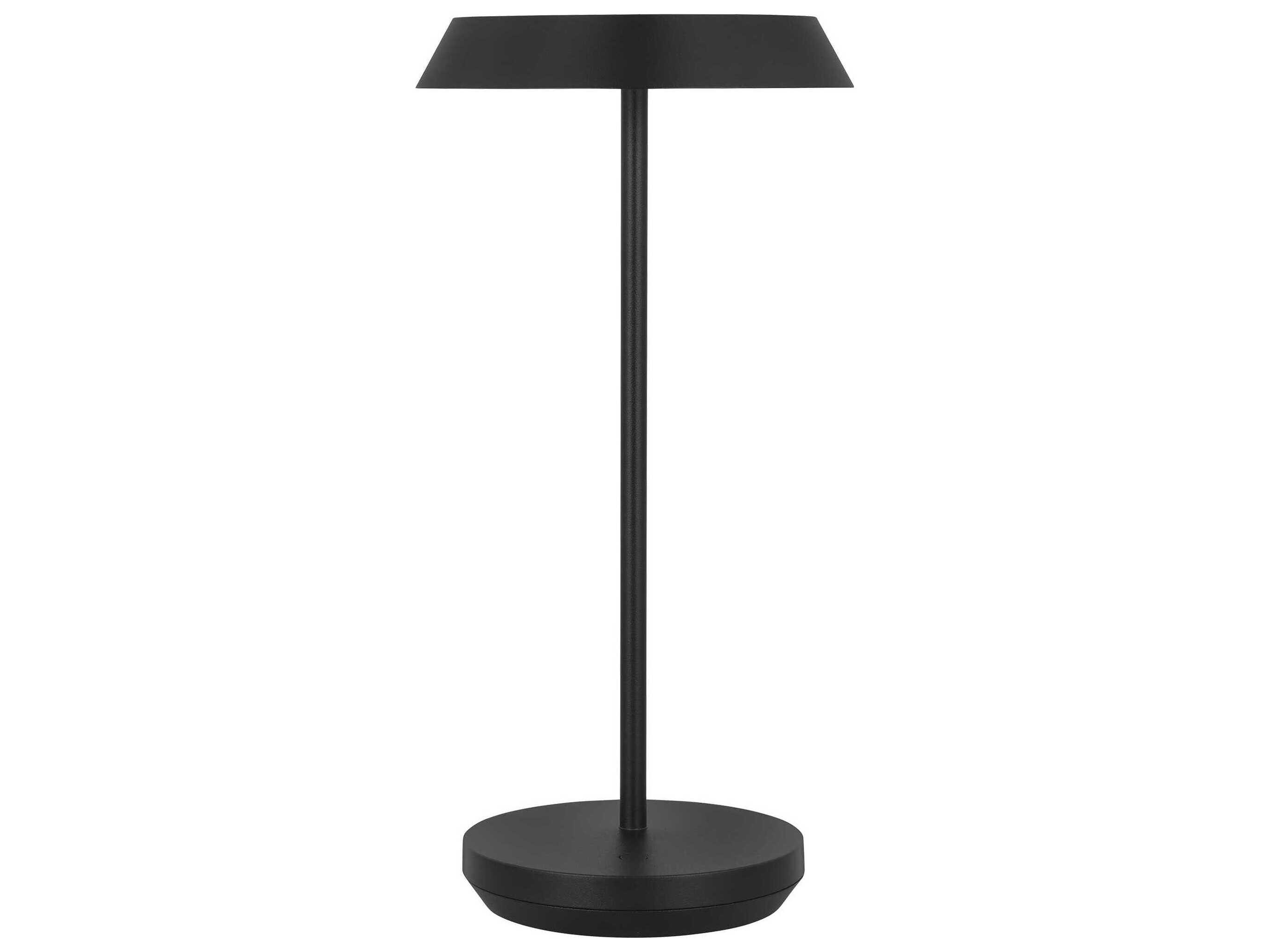 Visual Comfort Modern Tepa Black Table Lamp