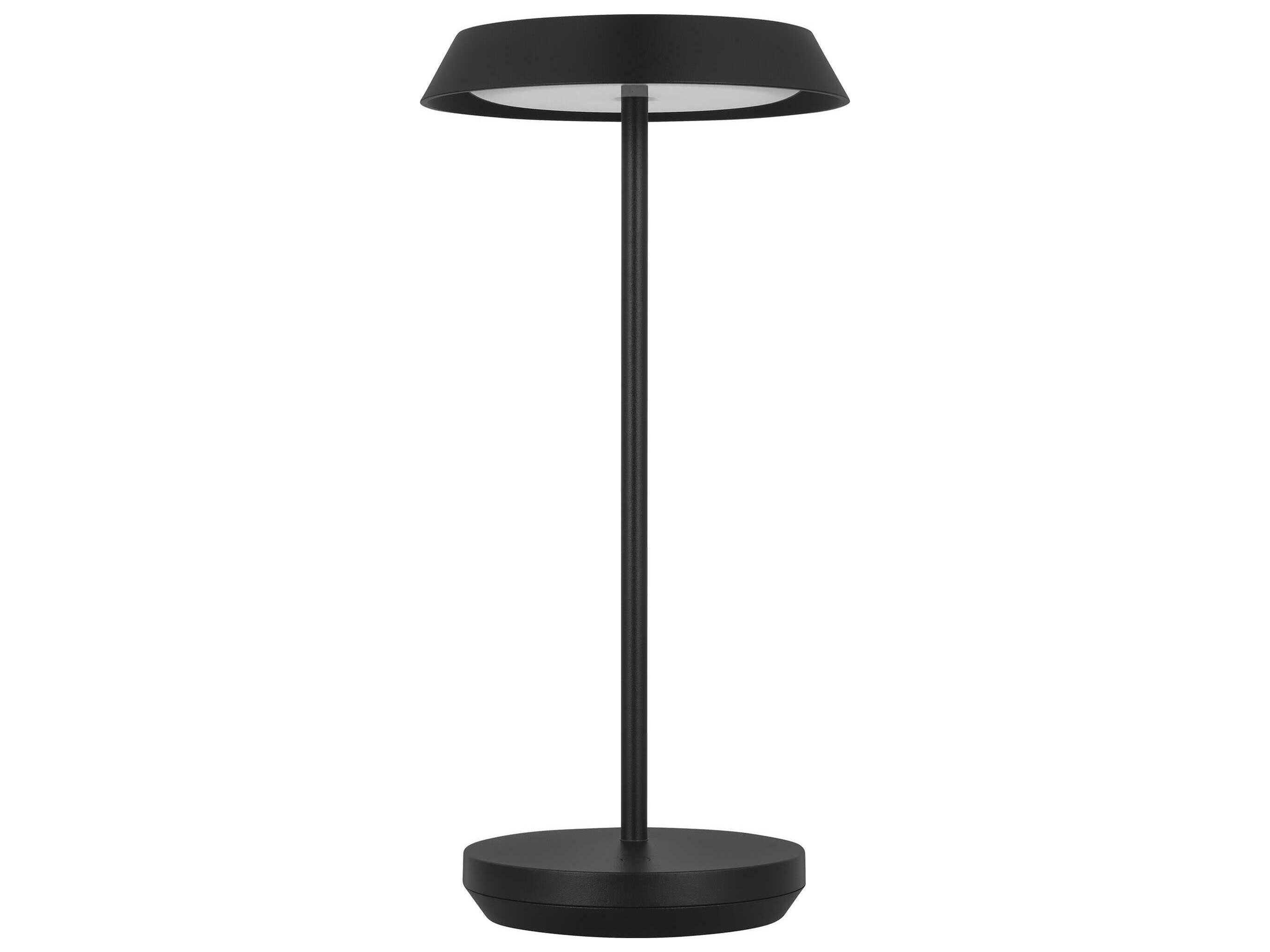 Visual Comfort Modern Tepa Black Table Lamp