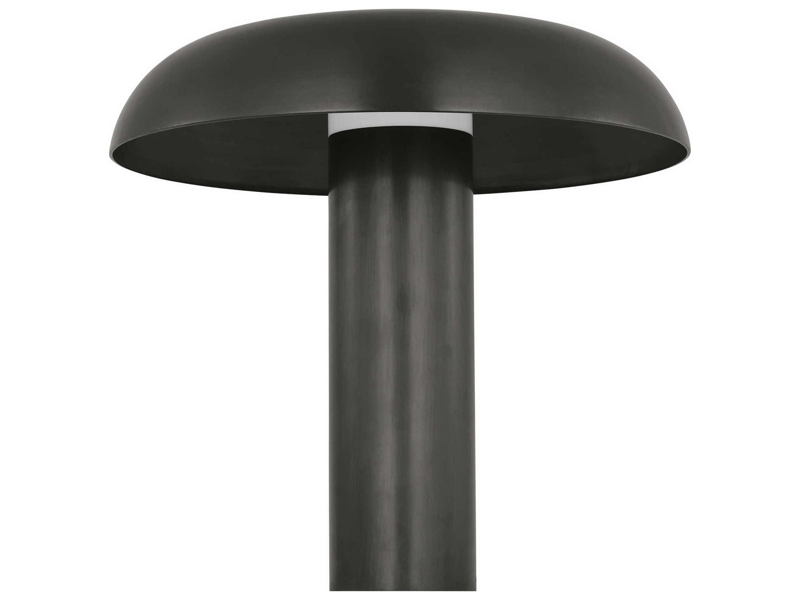 Visual Comfort Modern Louver Dark Bronze Table Lamp