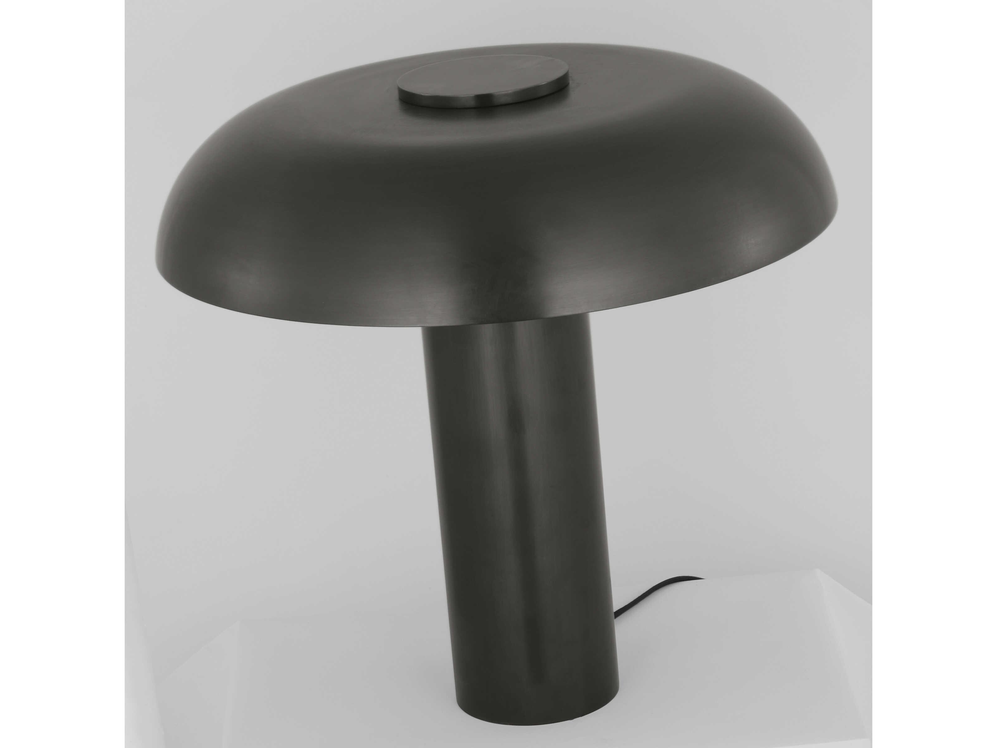 Visual Comfort Modern Louver Dark Bronze Table Lamp